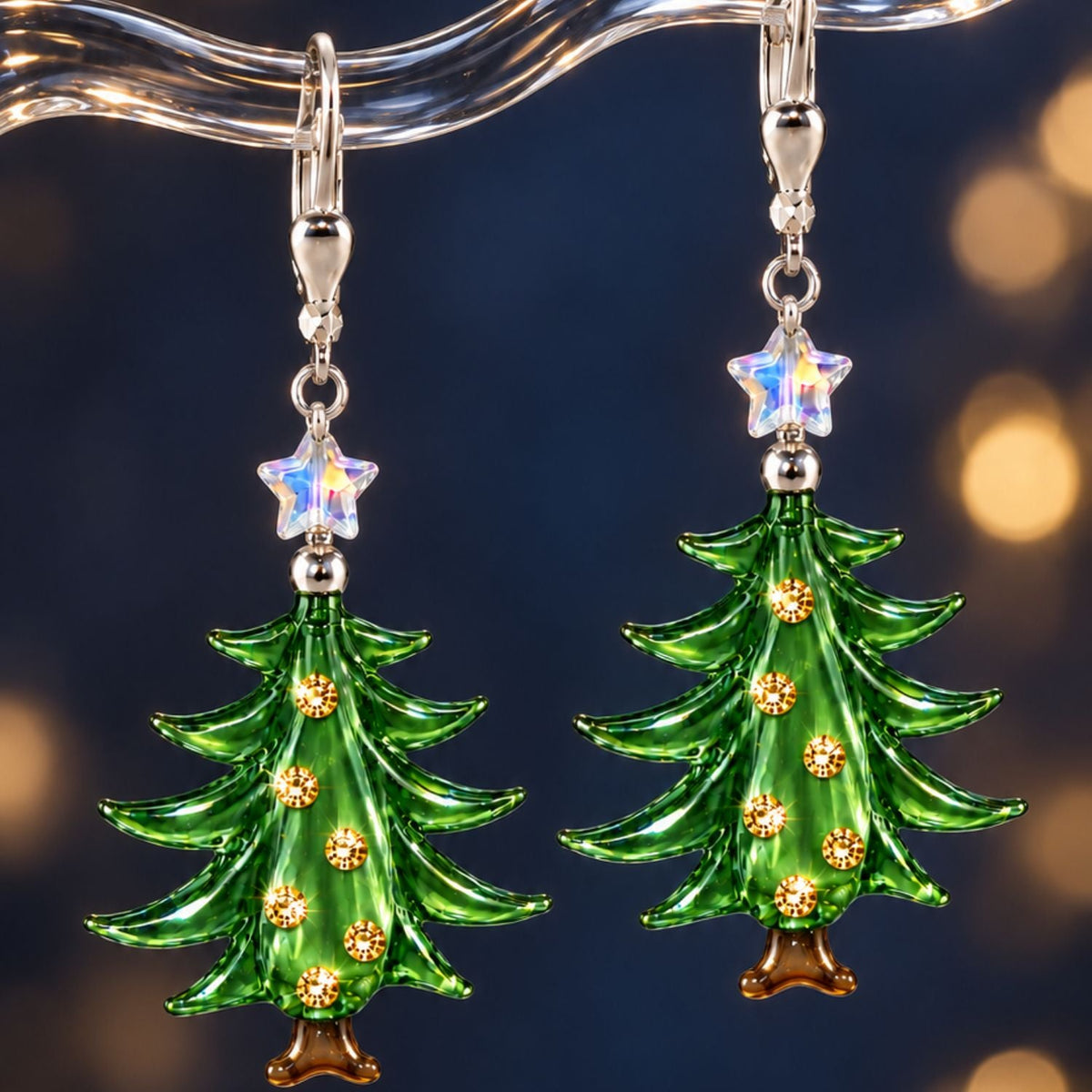 Weihnachtsohrringe