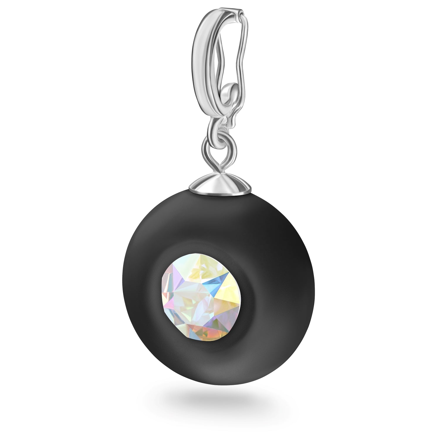 Ciondolo "Solitaire" colorato opaco