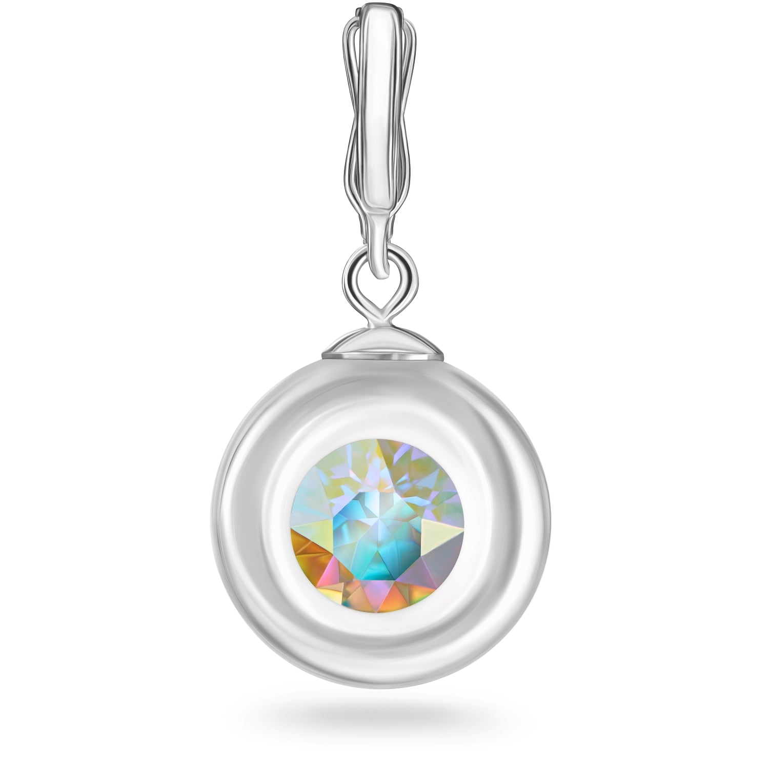 Pendentif Féérie - Verre artisanal translucide