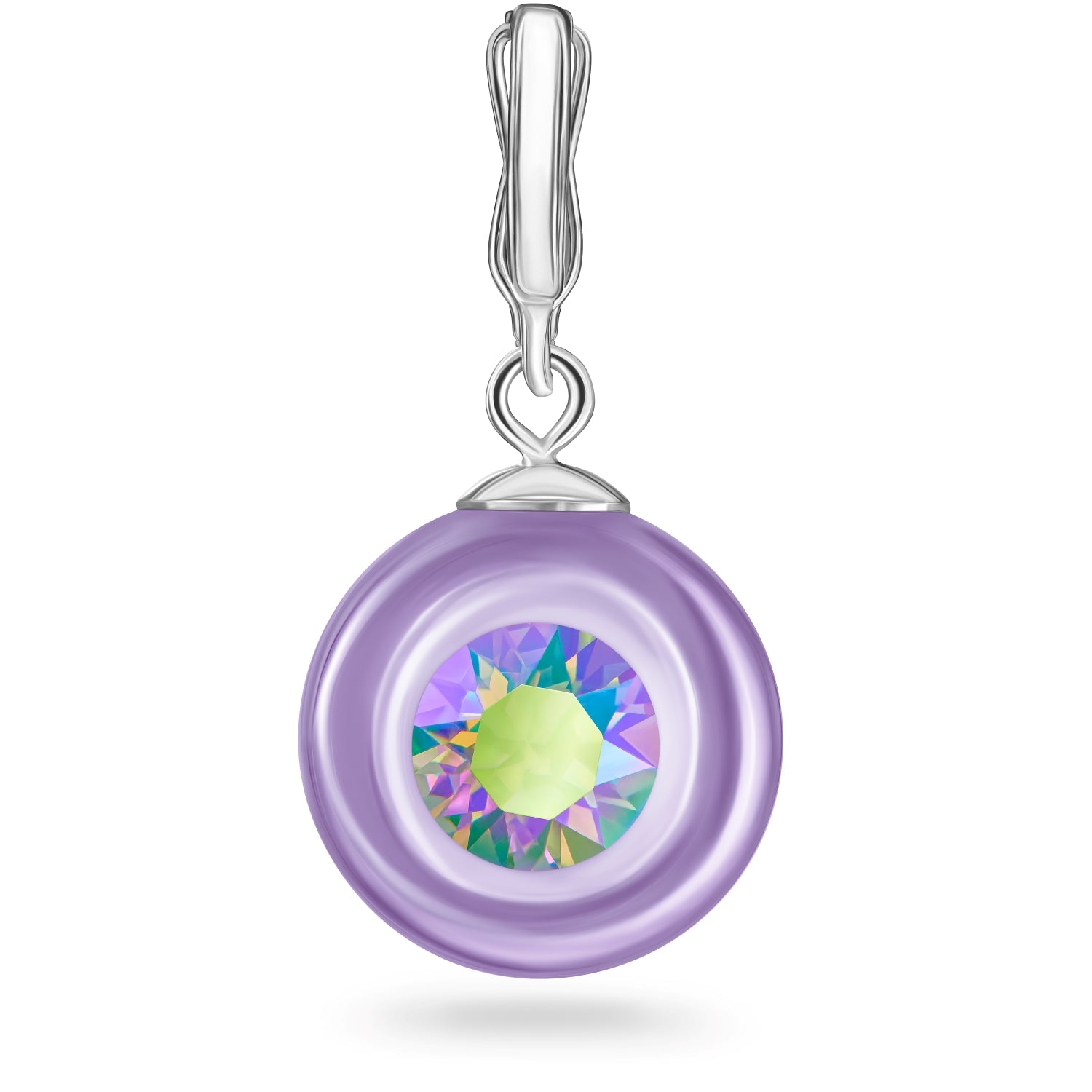 Pendentif Féérie - Verre artisanal translucide
