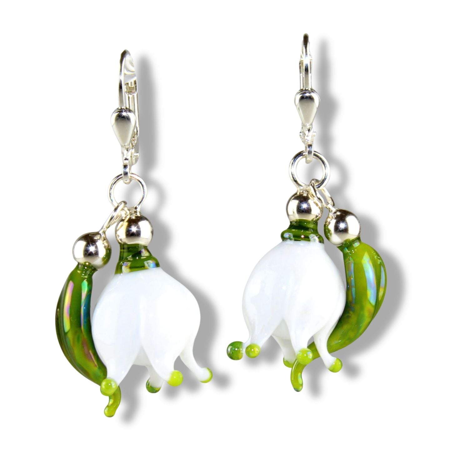 Boucles d'oreilles muguet