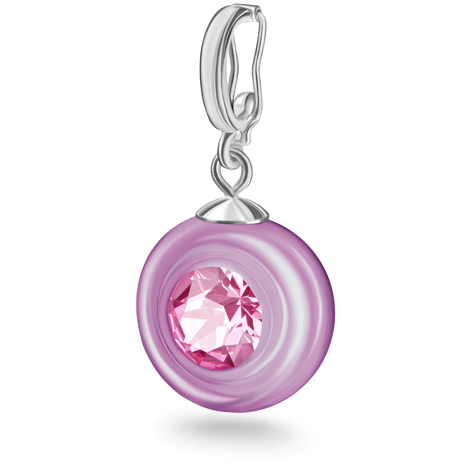 Pendentif Féérie - Verre artisanal translucide