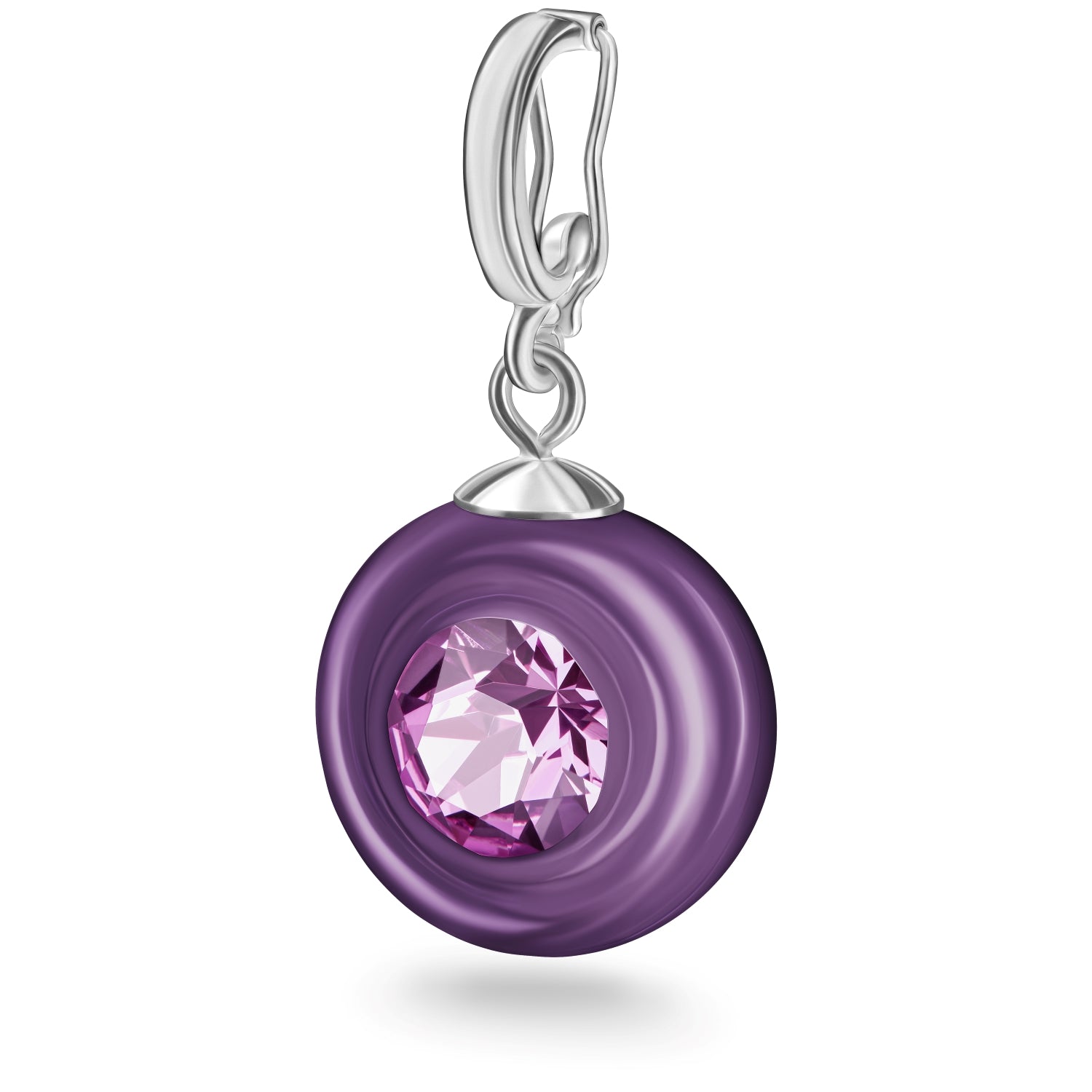Pendentif Féérie - Verre artisanal translucide