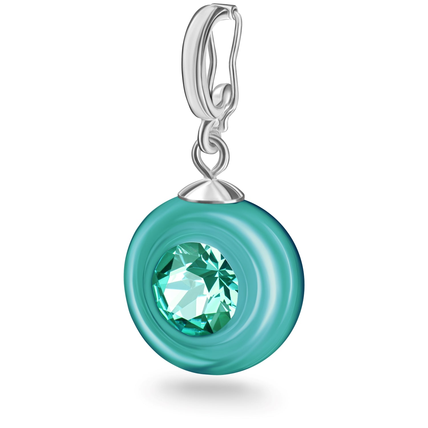 Pendentif Féérie - Verre artisanal translucide