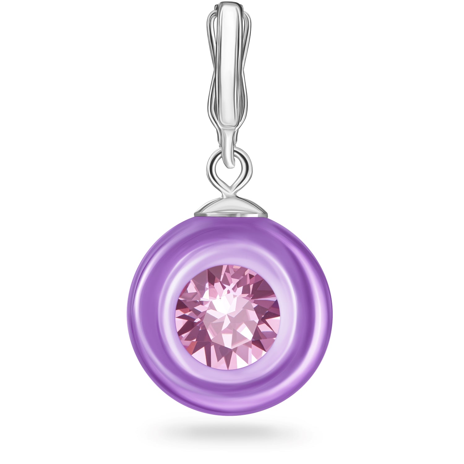 Pendentif Féérie - Verre artisanal translucide