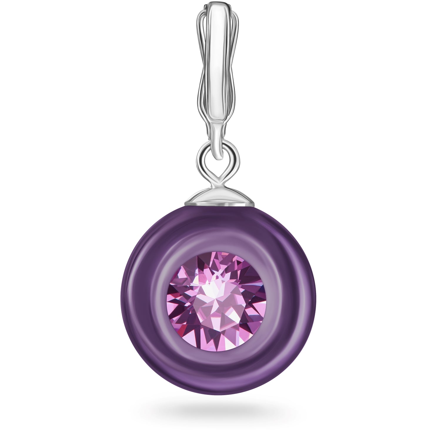 Pendentif Féérie - Verre artisanal translucide