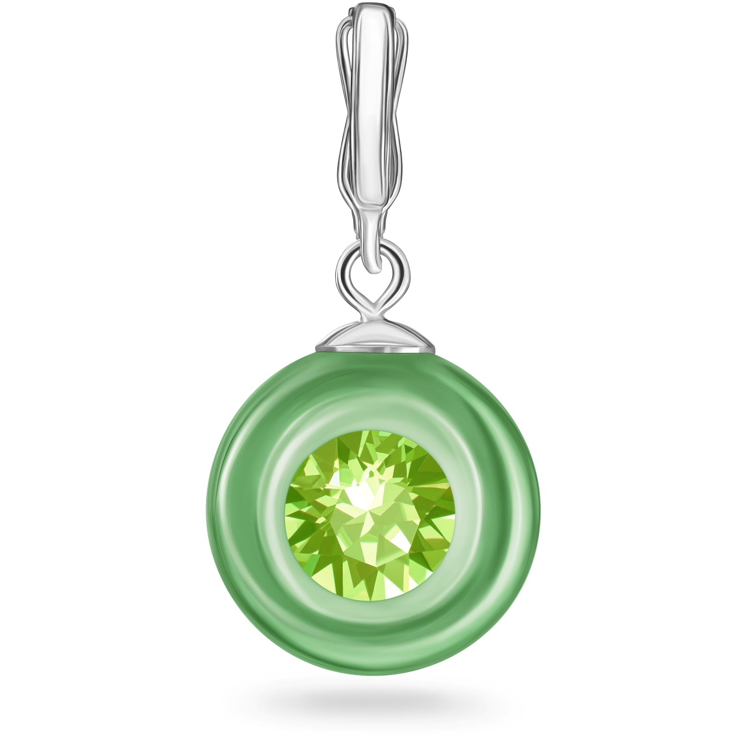 Pendentif Féérie - Verre artisanal translucide