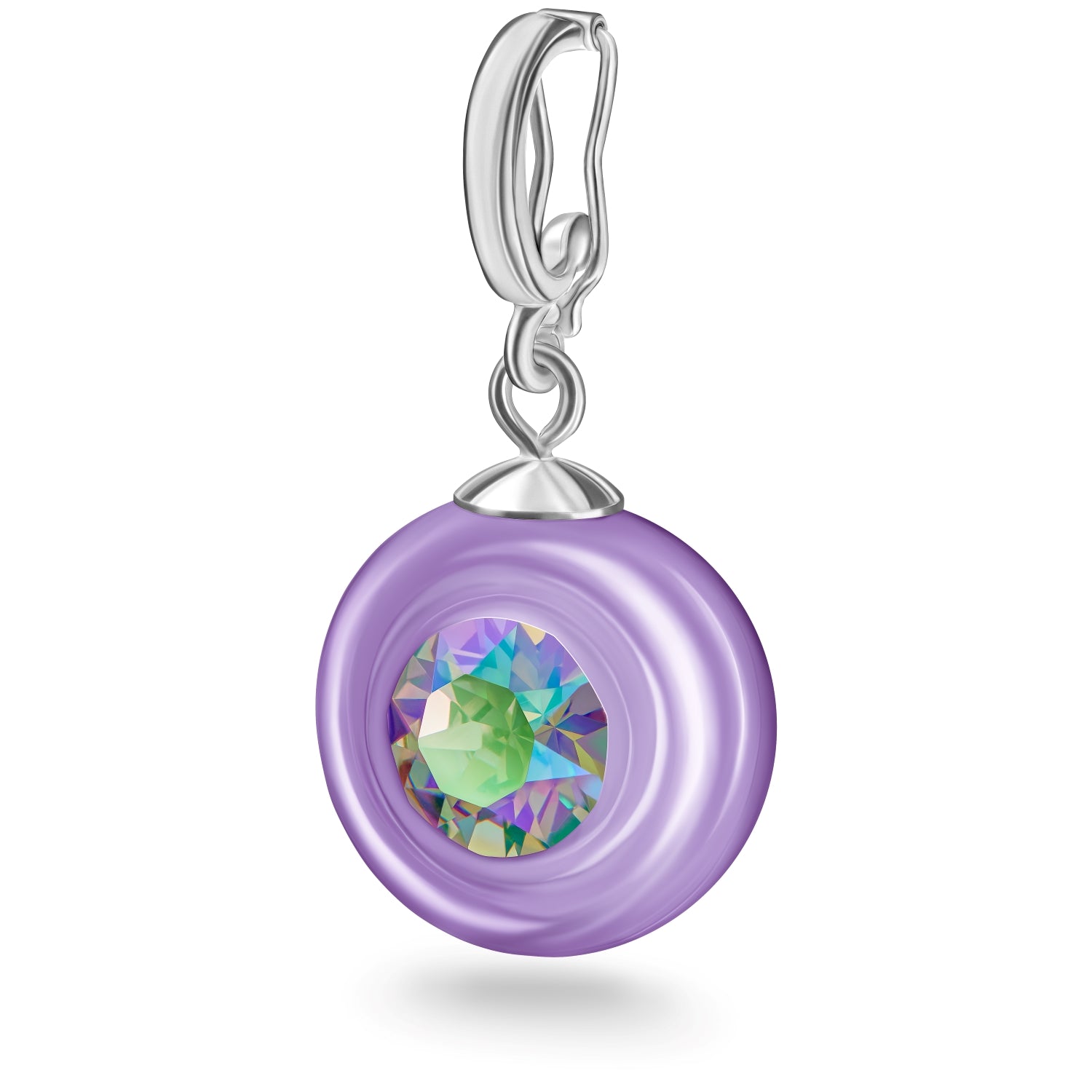 Pendentif Féérie - Verre artisanal translucide
