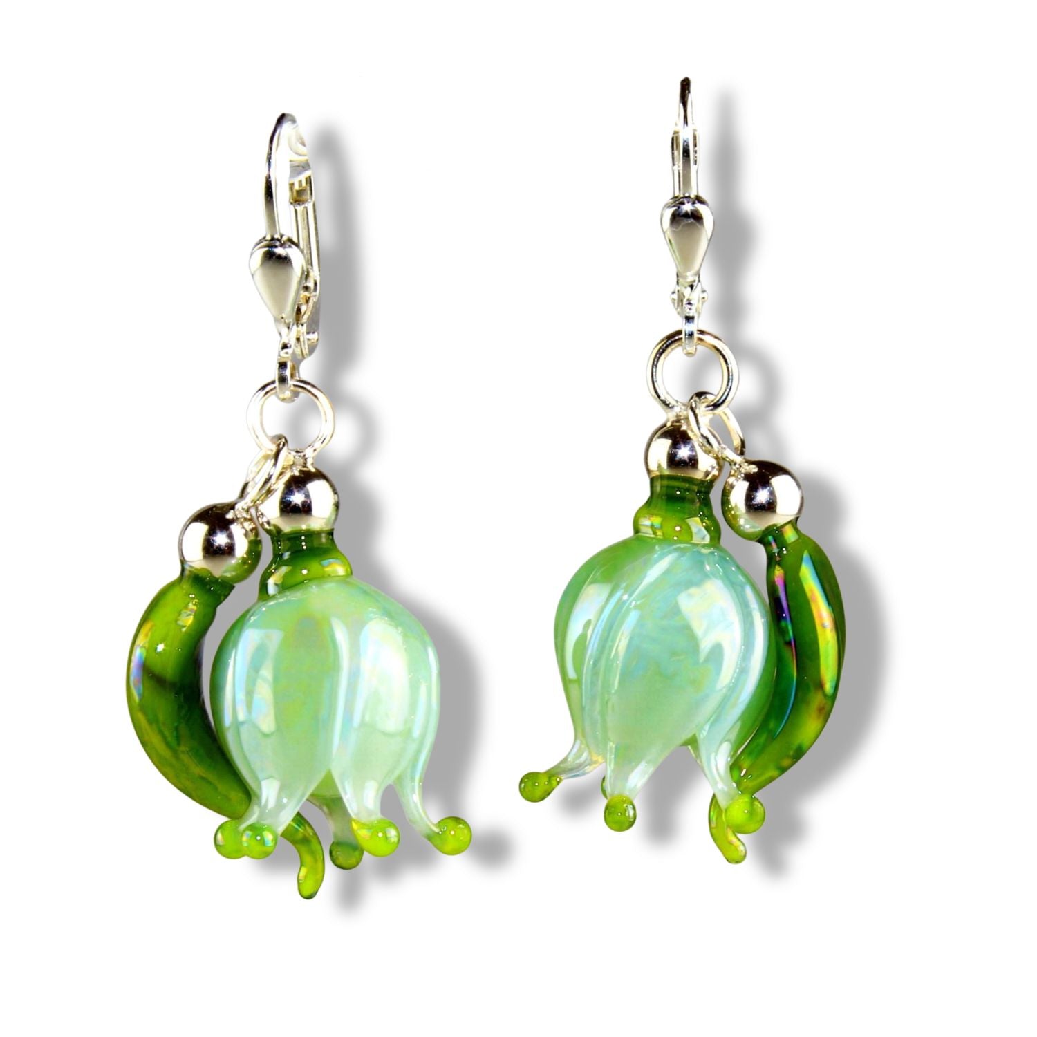 Boucles d'oreilles muguet