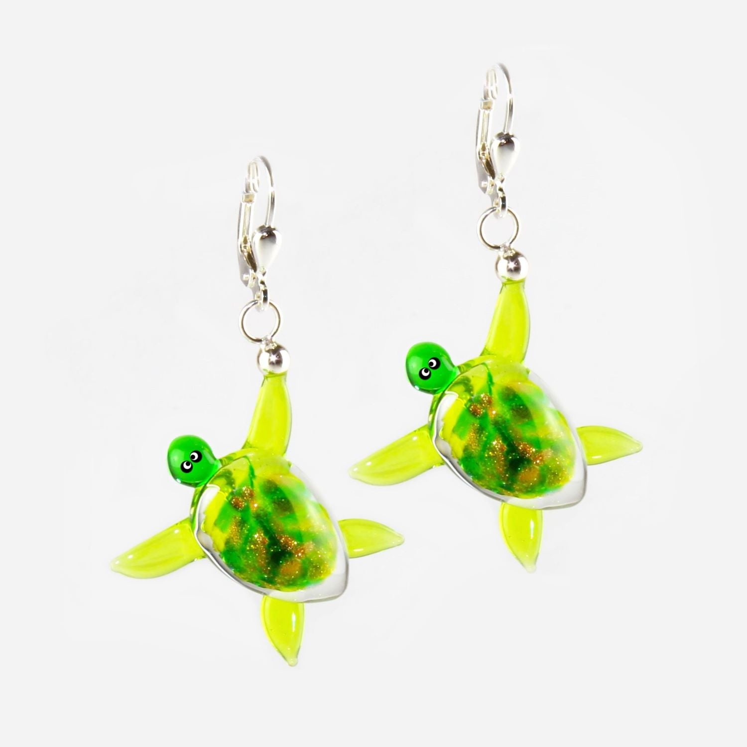 Boucles d'oreilles tortue