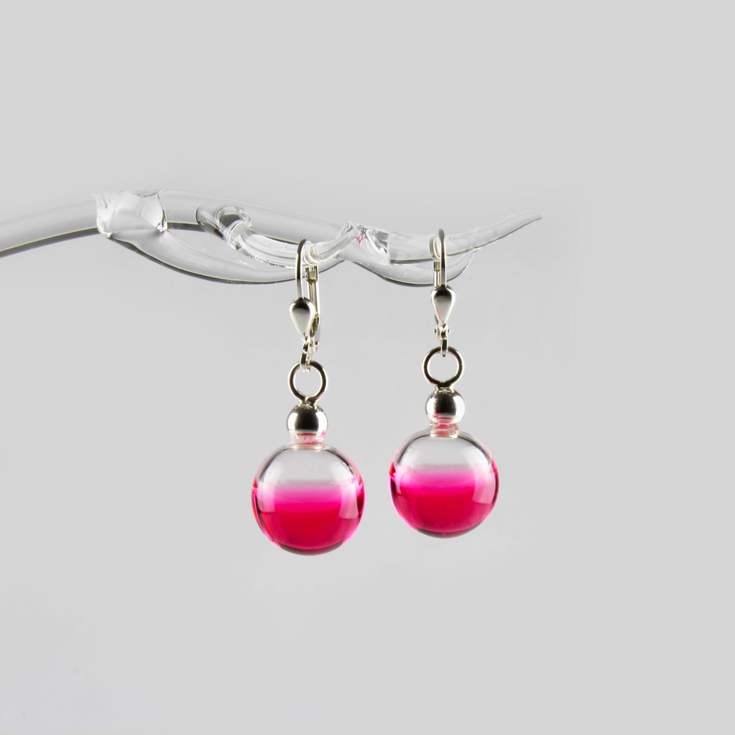 Boucles d'oreilles "water dream" boule