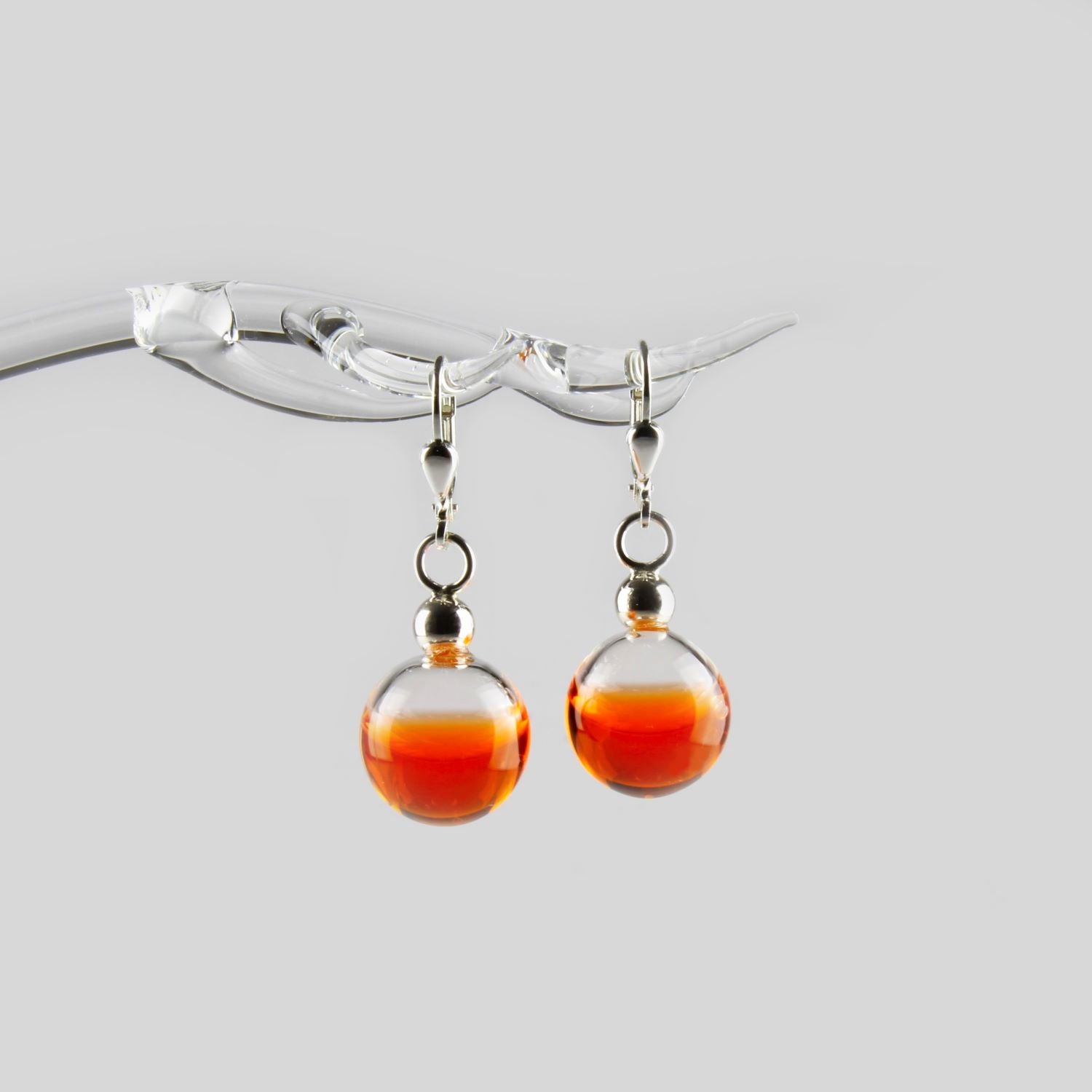 Boucles d'oreilles "water dream" boule