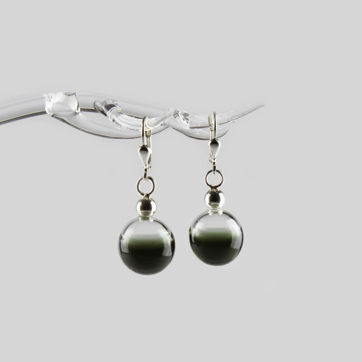 Boucles d'oreilles "water dream" boule