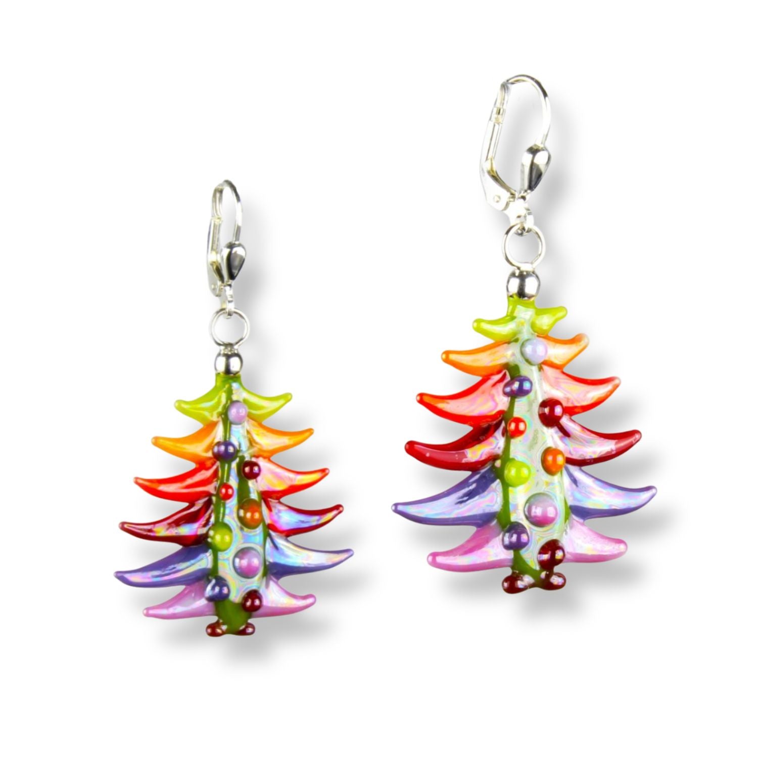 Boucles d'oreilles Arbre de Noël