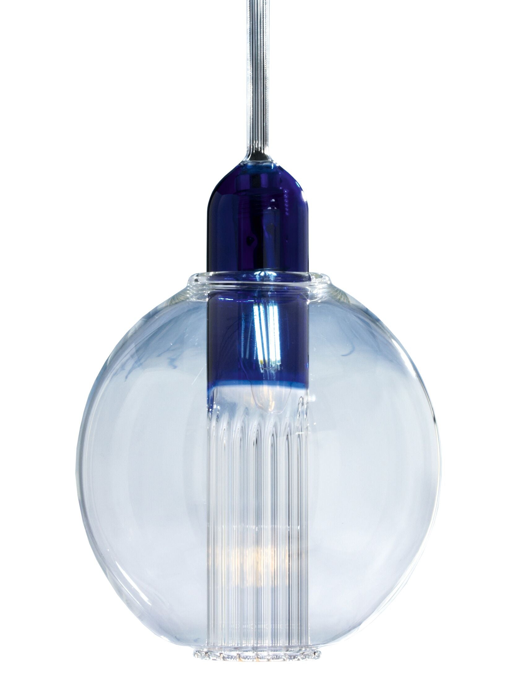 Lampe Ball Kobalt/oben