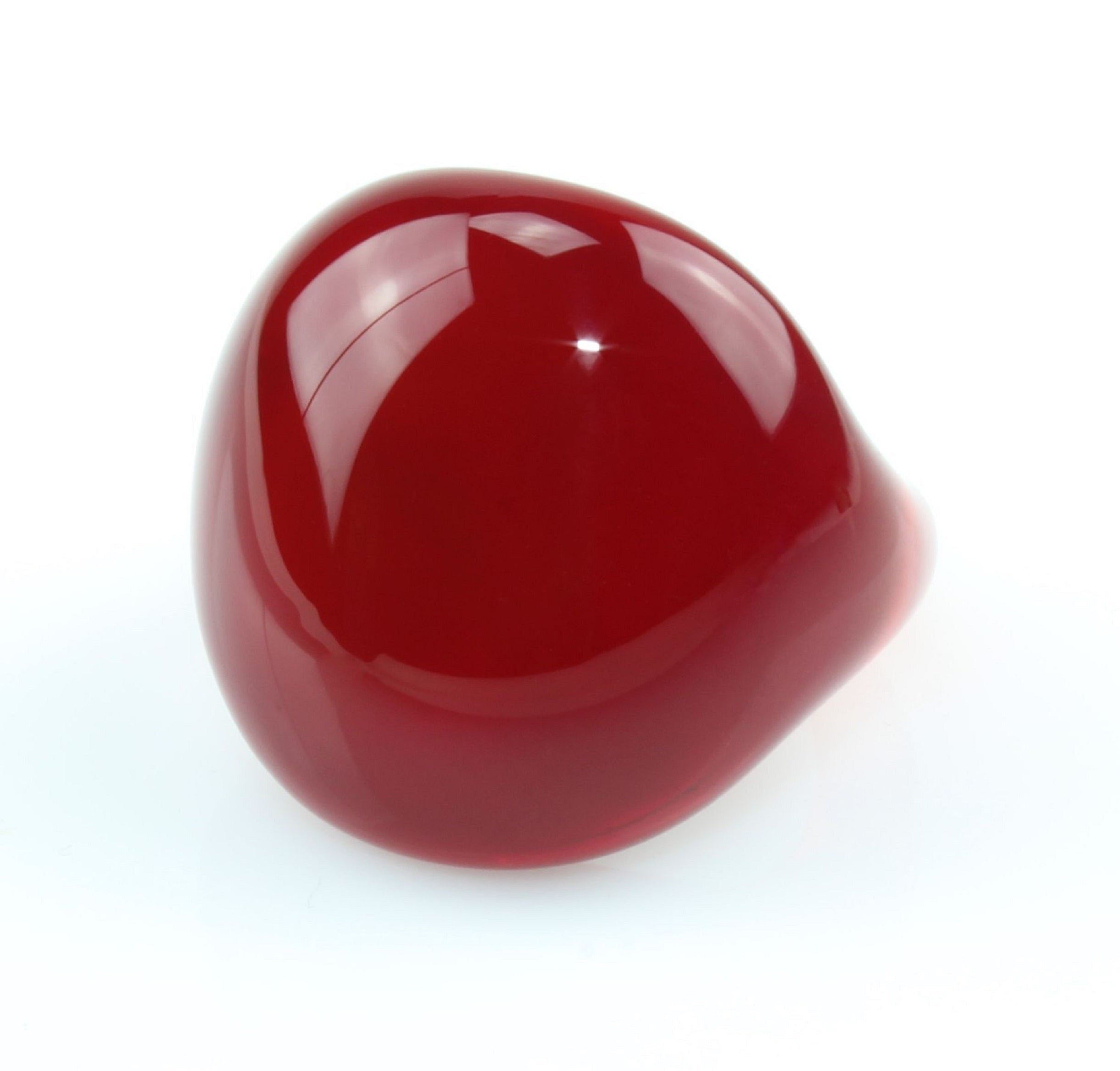 Ring "Madame" Blood Red