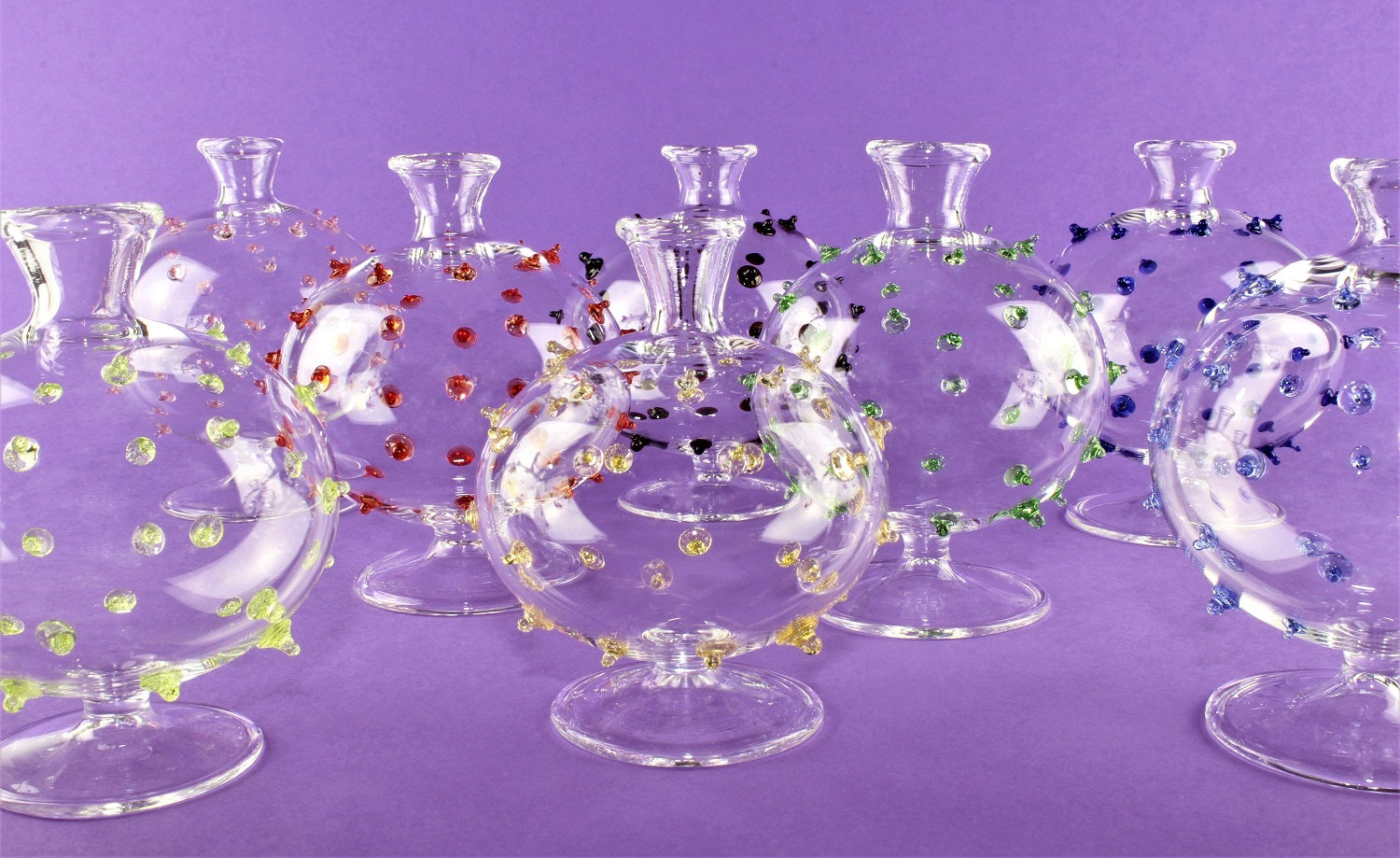 Vase für kleine Blumen "meine Kleine", rund