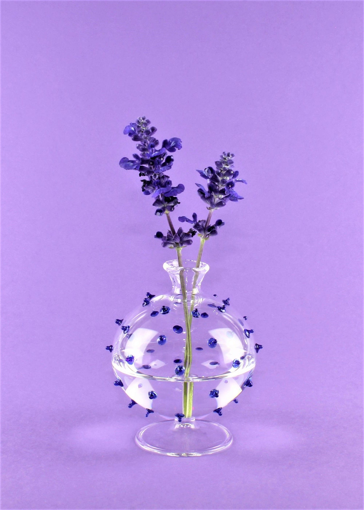 Vase für kleine Blumen "meine Kleine", rund