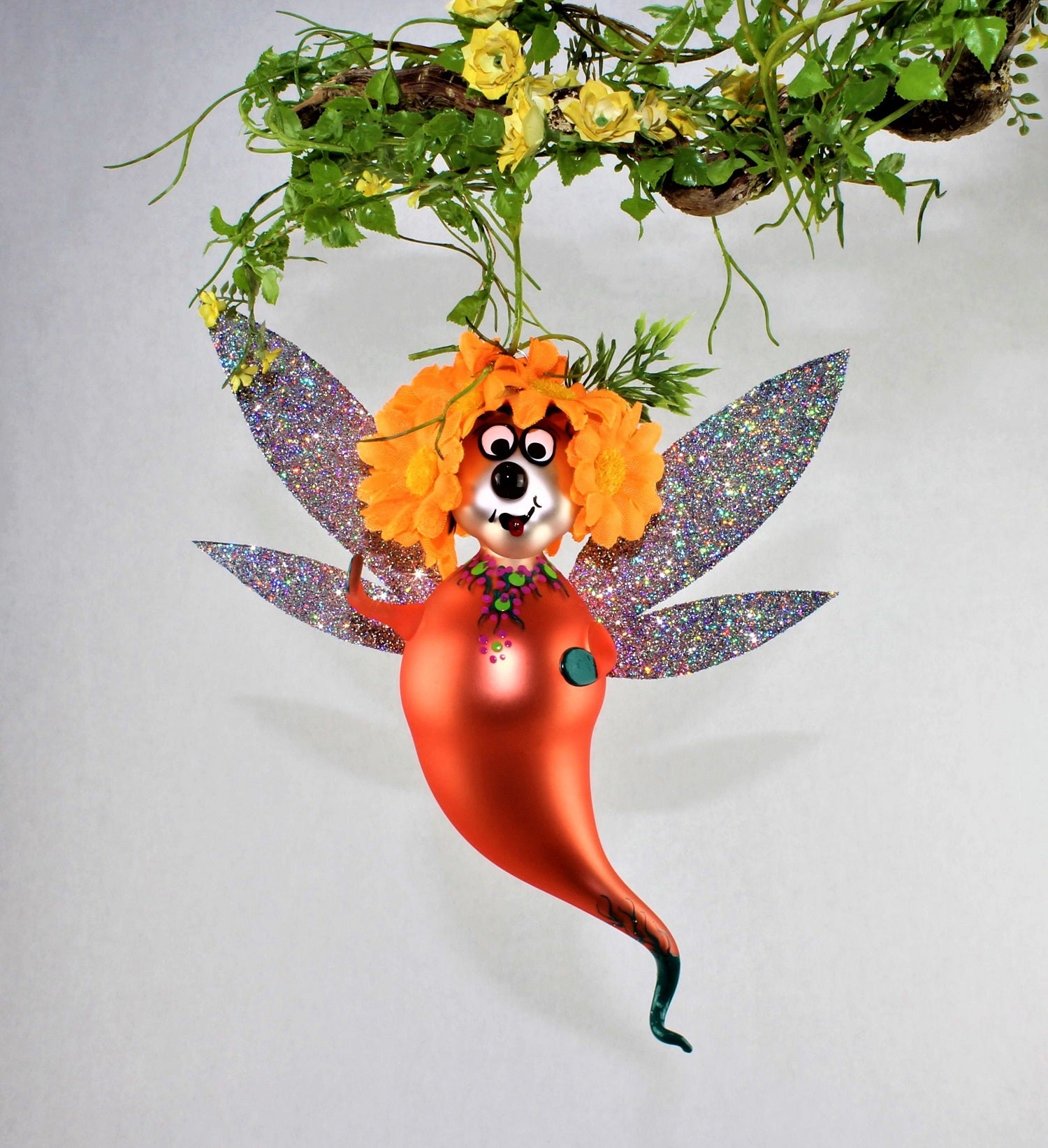 Fées , coloré avec fleurs