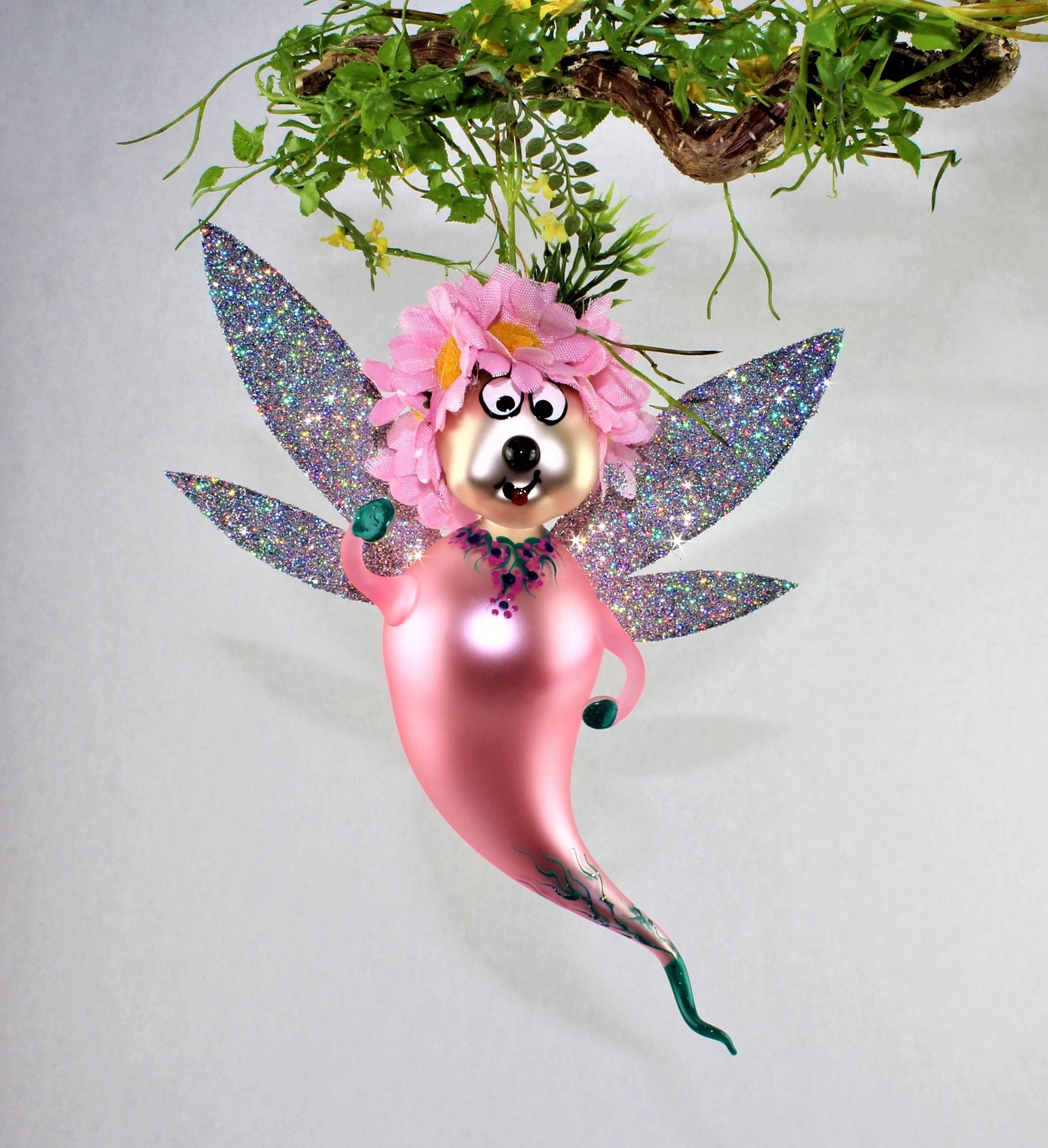 Fées , coloré avec fleurs