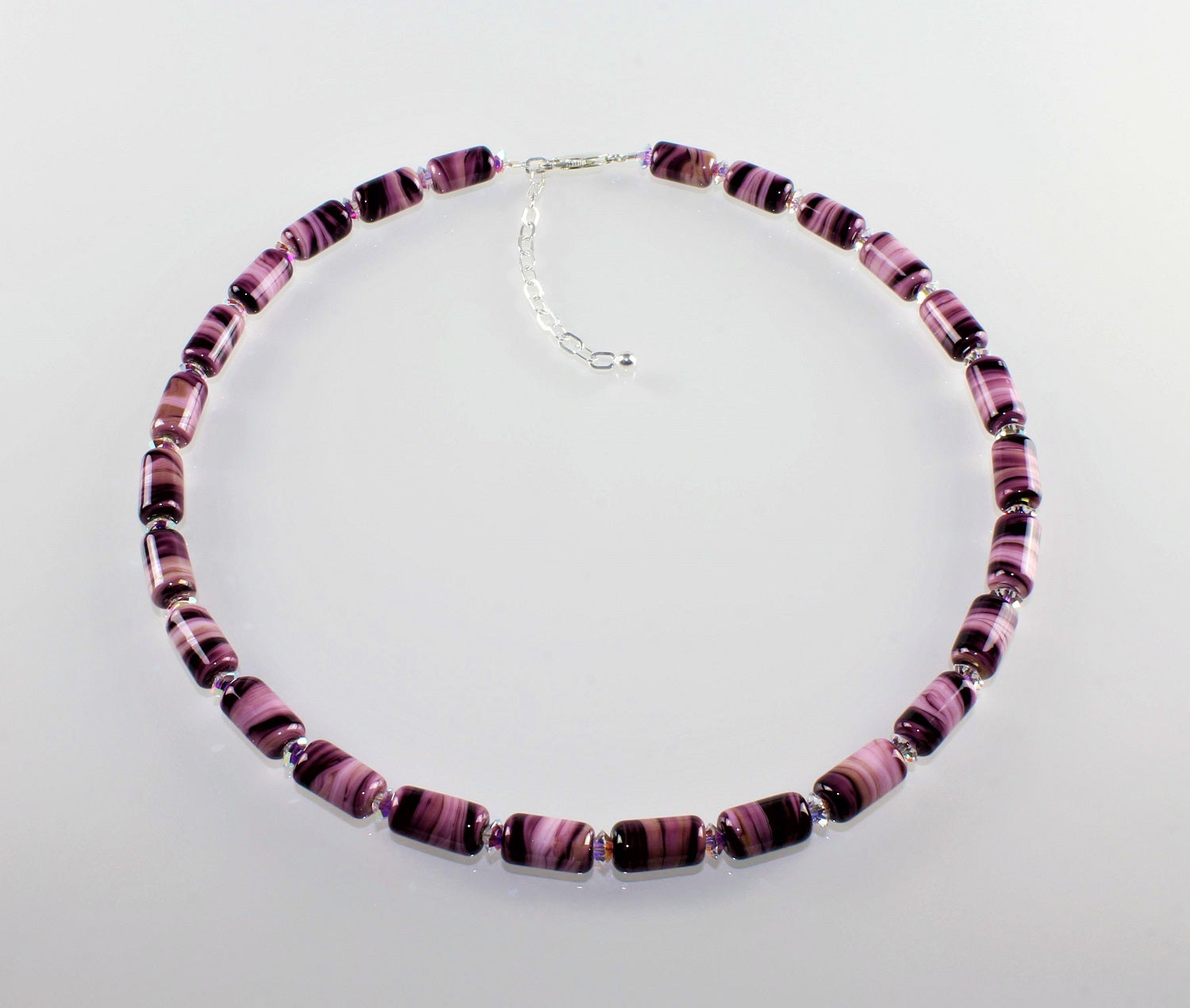 Necklace glass "twenty-six" ` 45 -47 cm length.