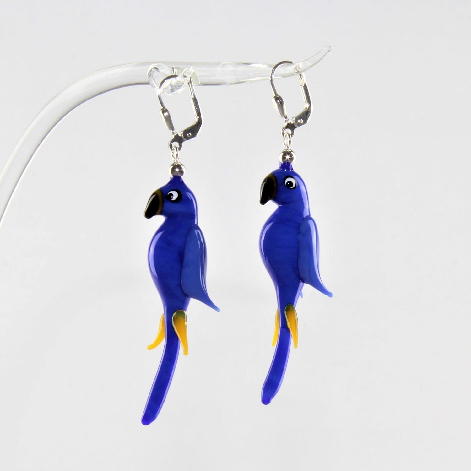 Boucles d'oreilles perroquet "Aras