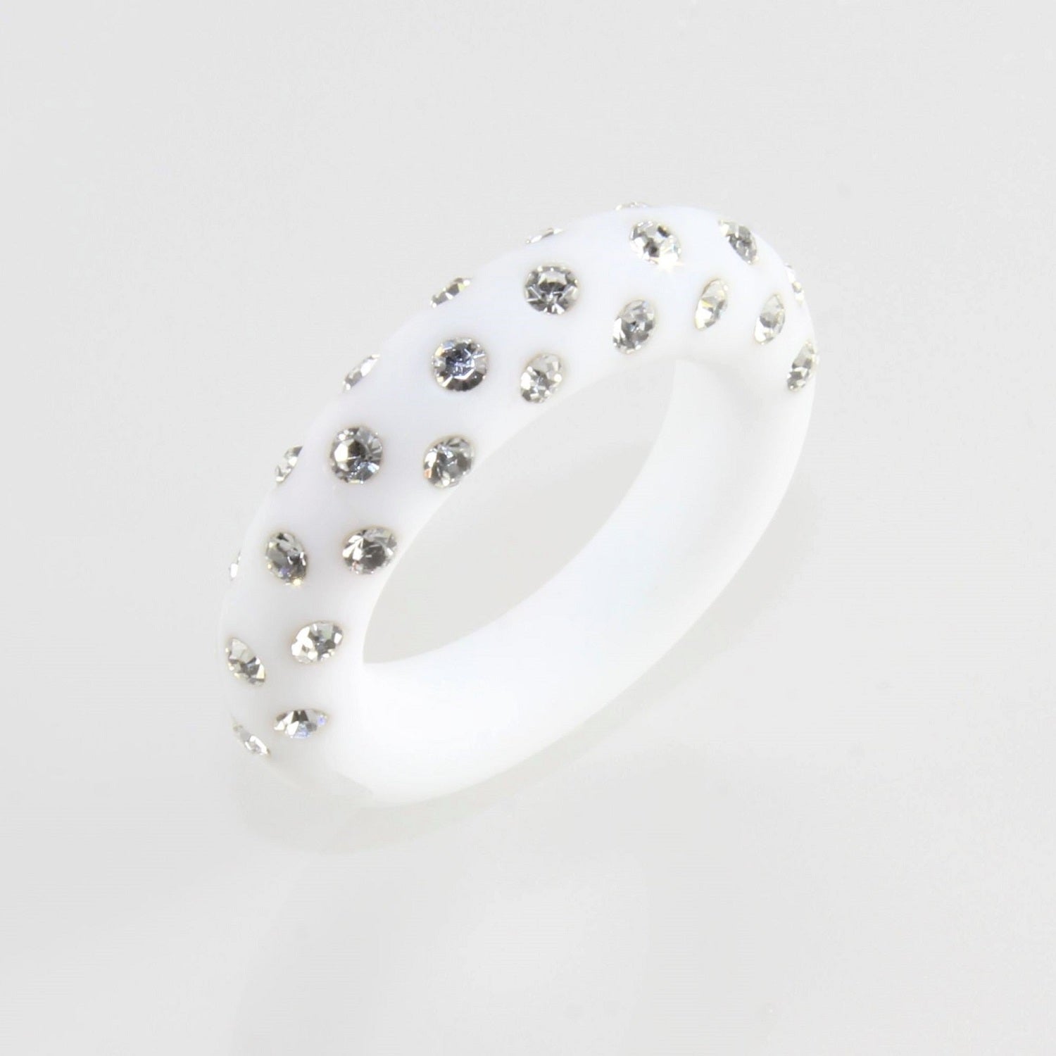 Bague " Brooklyn " blanche