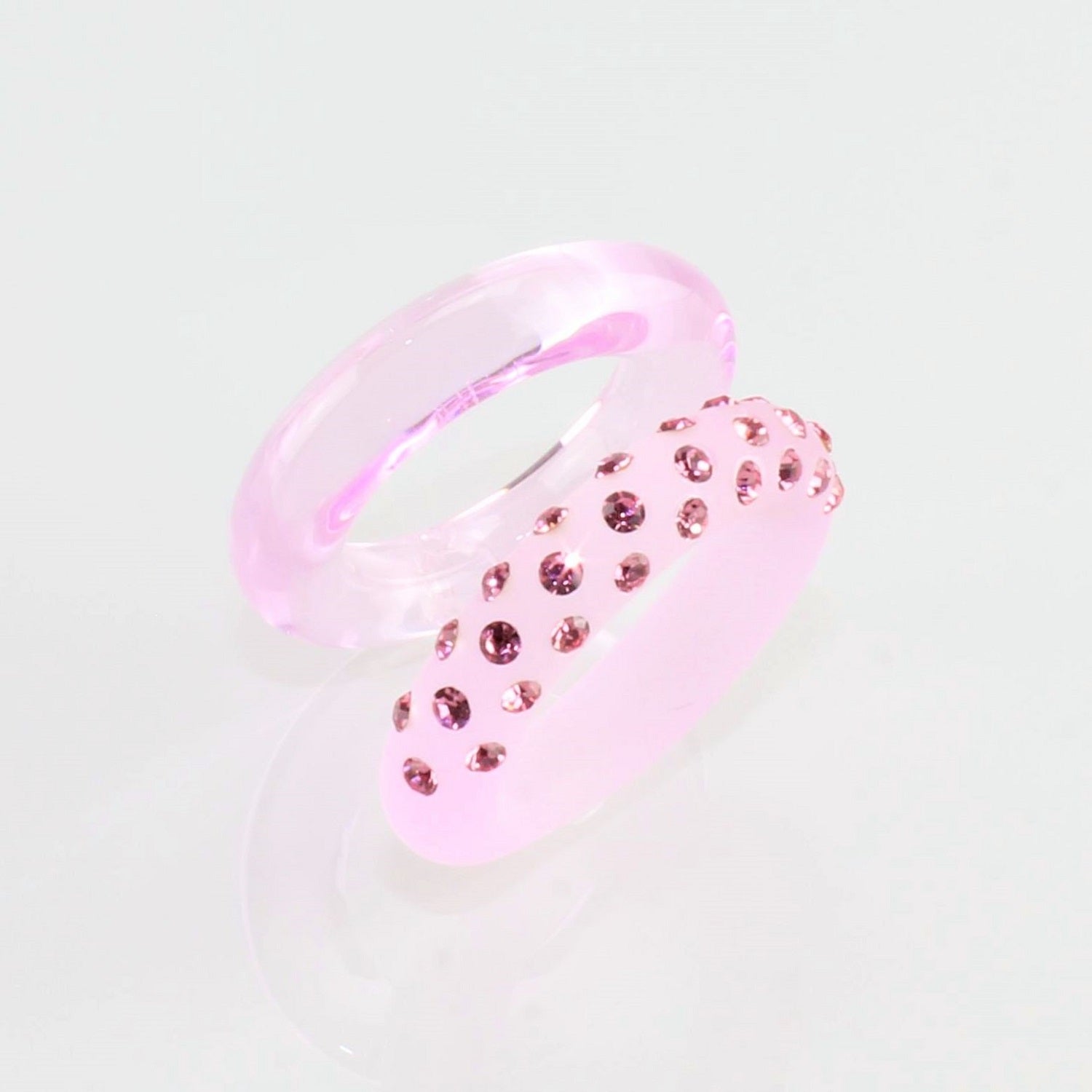 Anello " Brooklyn " rosa