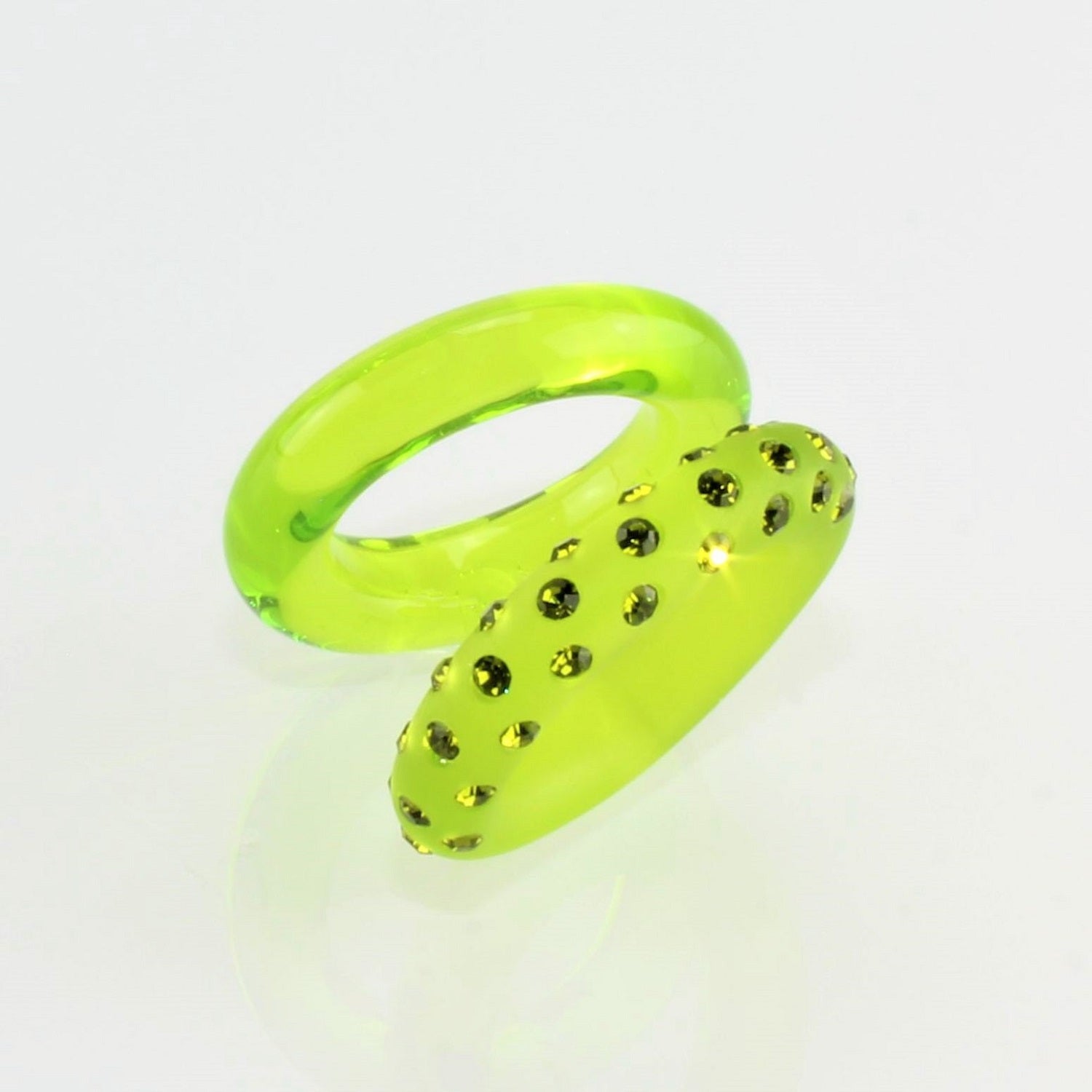 Ring " Brooklyn " ultragrün