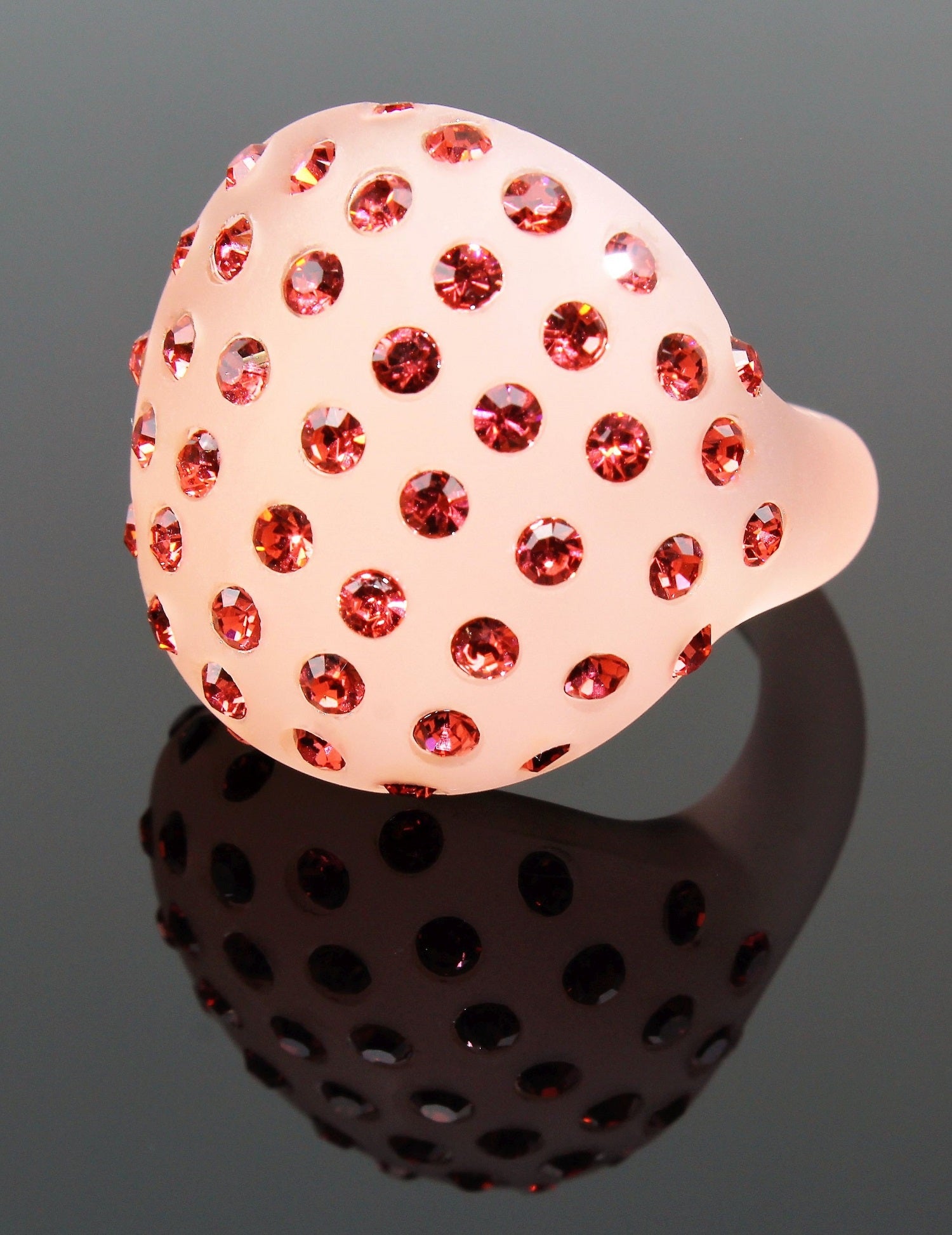Anello Padparadscha "Charlotte