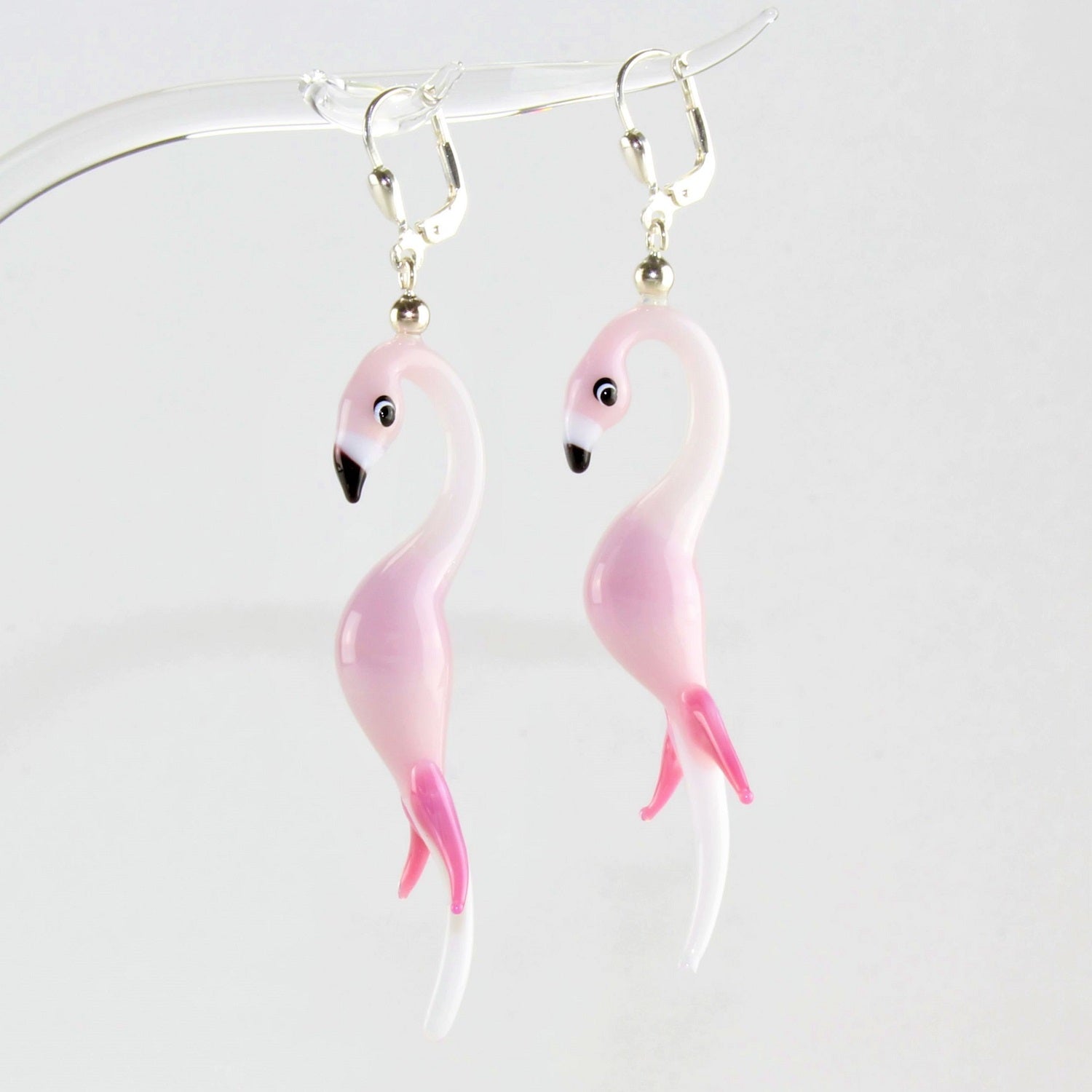Boucles d'oreilles "Flamingo