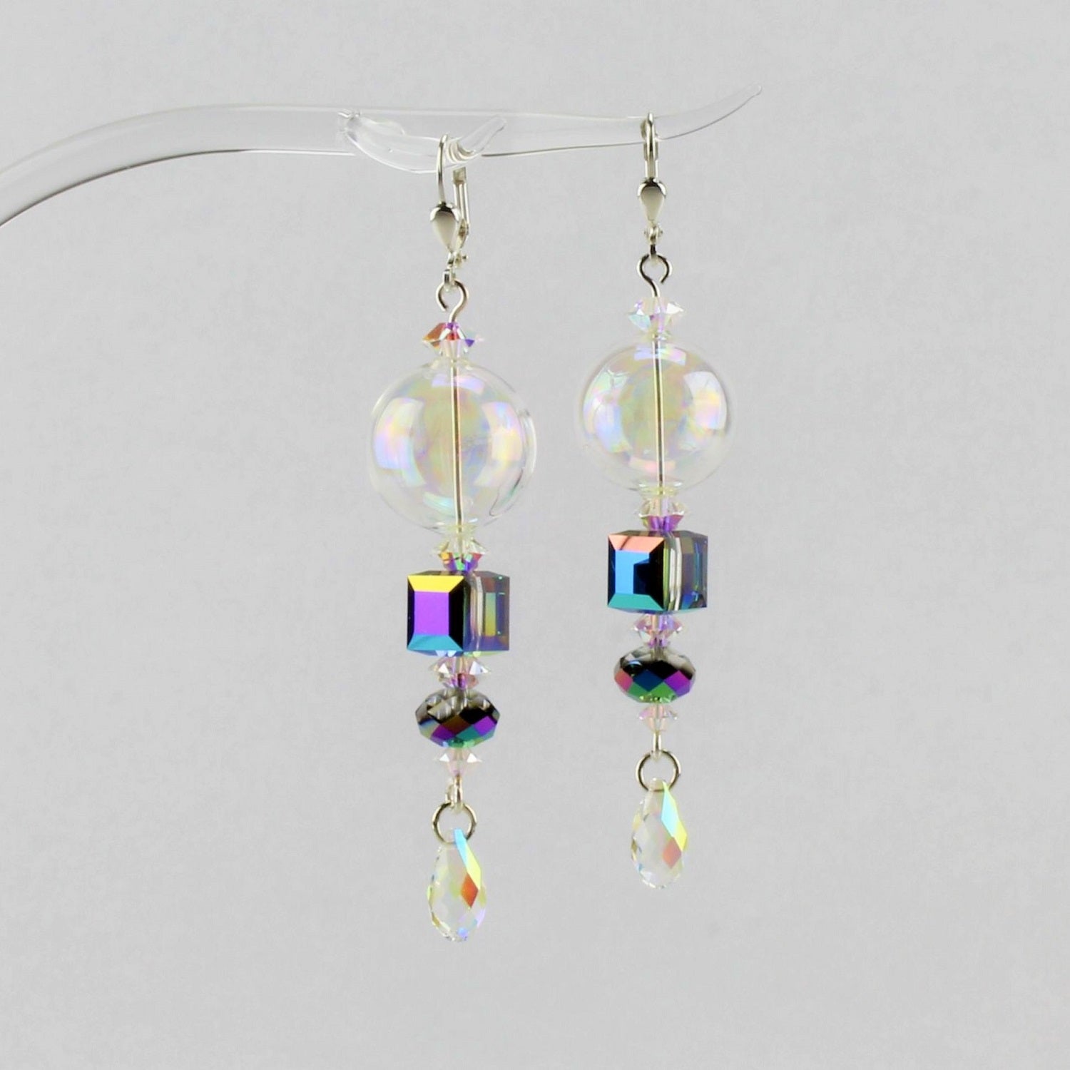Boucles d'oreilles "Violaine