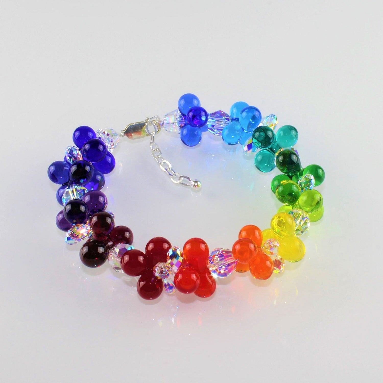 Armband , Traube Regenbogen