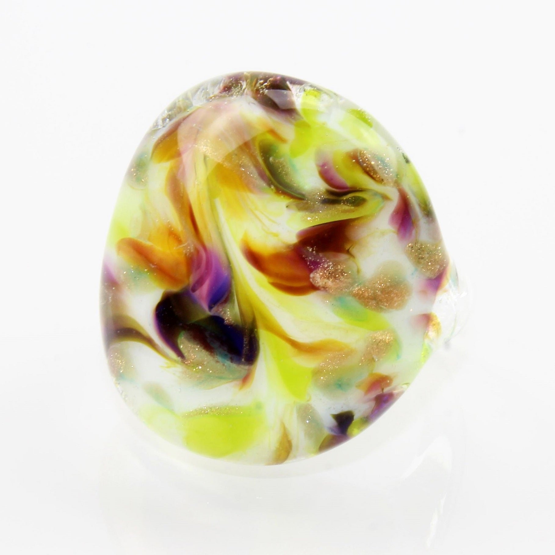 Anello "Madame" colore autunno marmorizzato