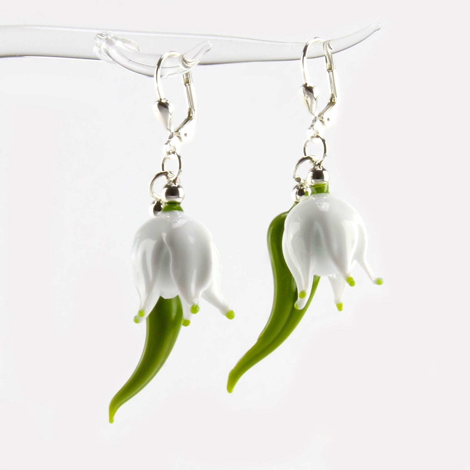Boucles d'oreilles muguet