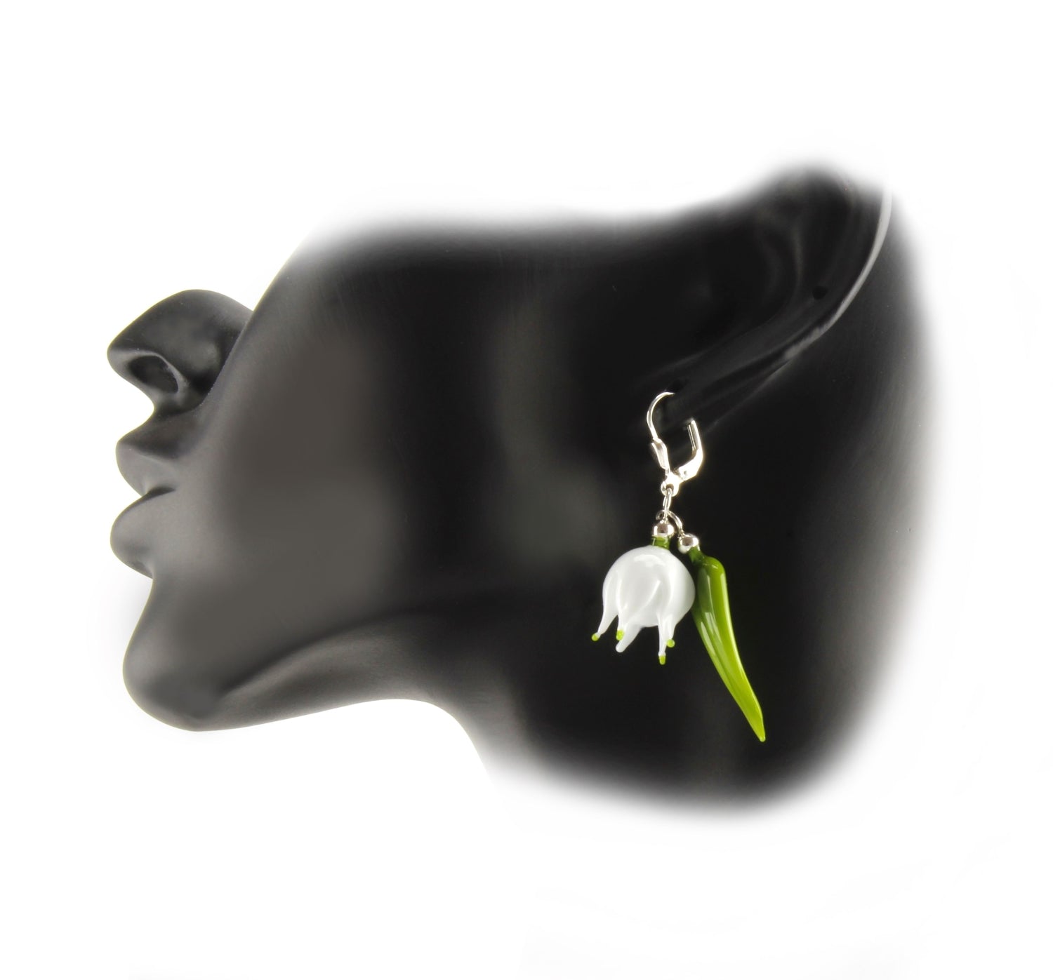 Boucles d'oreilles muguet