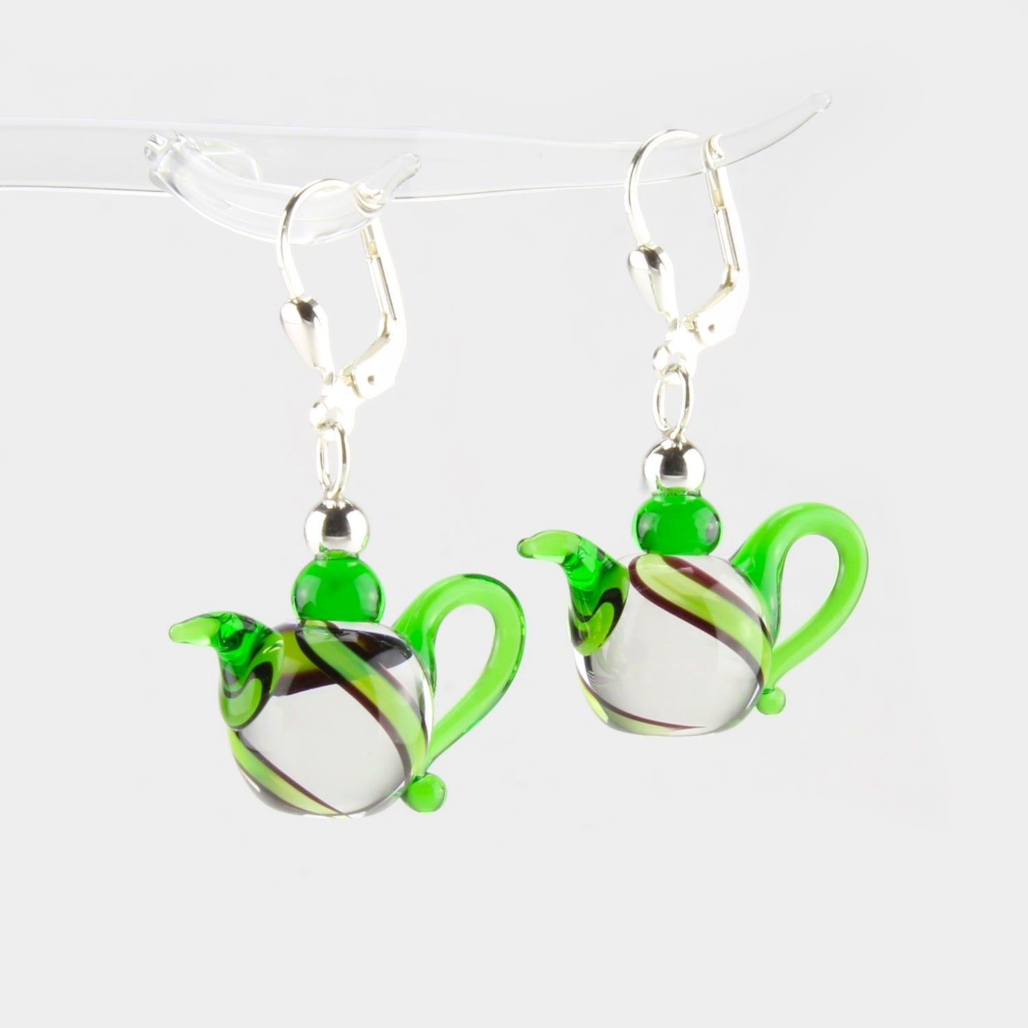 Boucles d'oreilles théière "Venecia