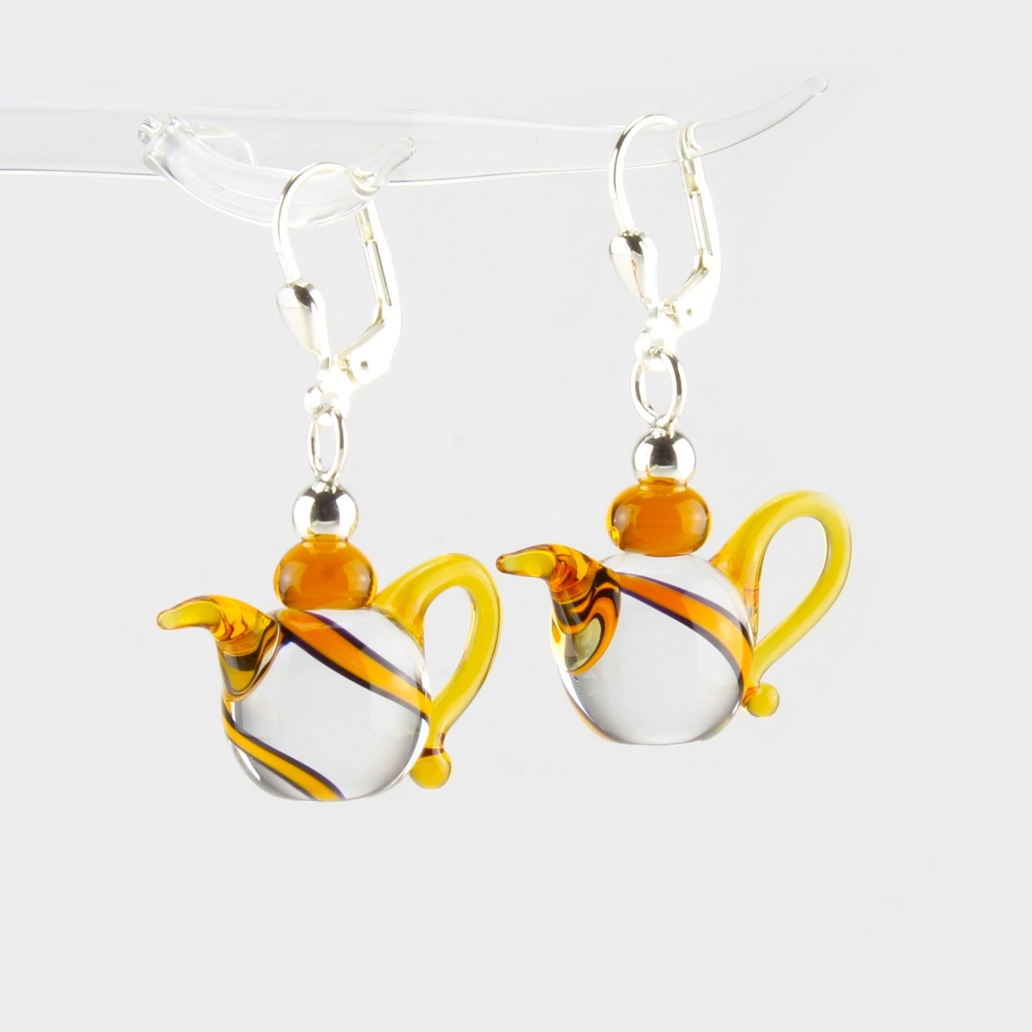 Boucles d'oreilles théière "Venecia