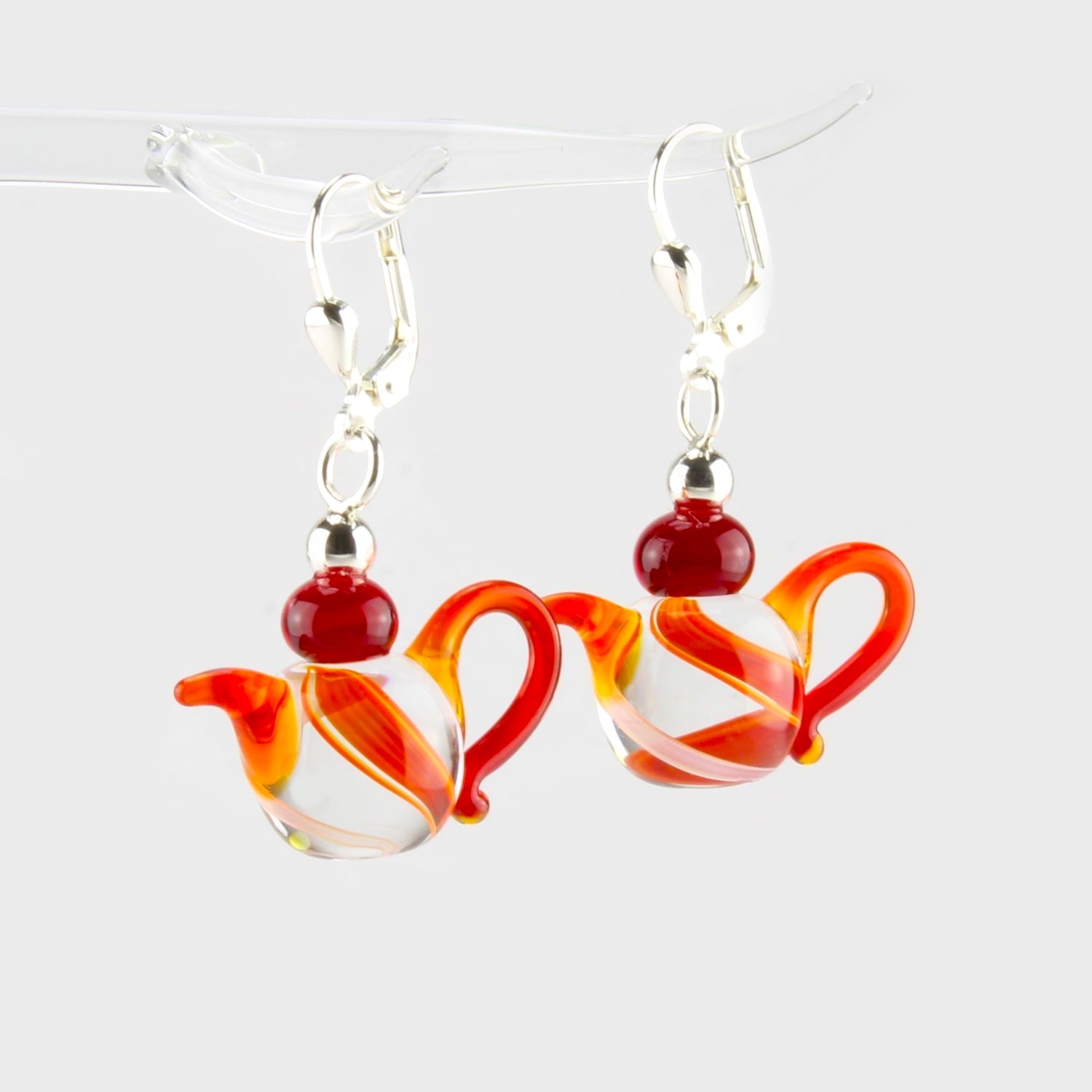 Boucles d'oreilles théière "Venecia