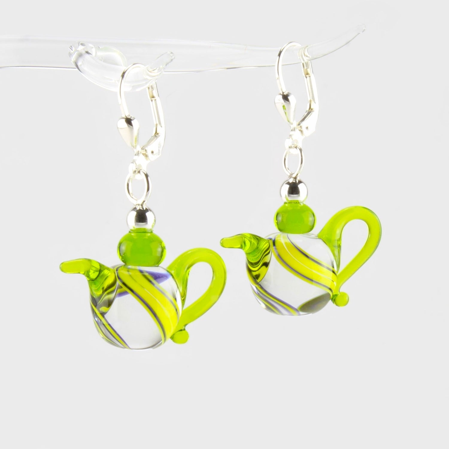 Boucles d'oreilles théière "Venecia
