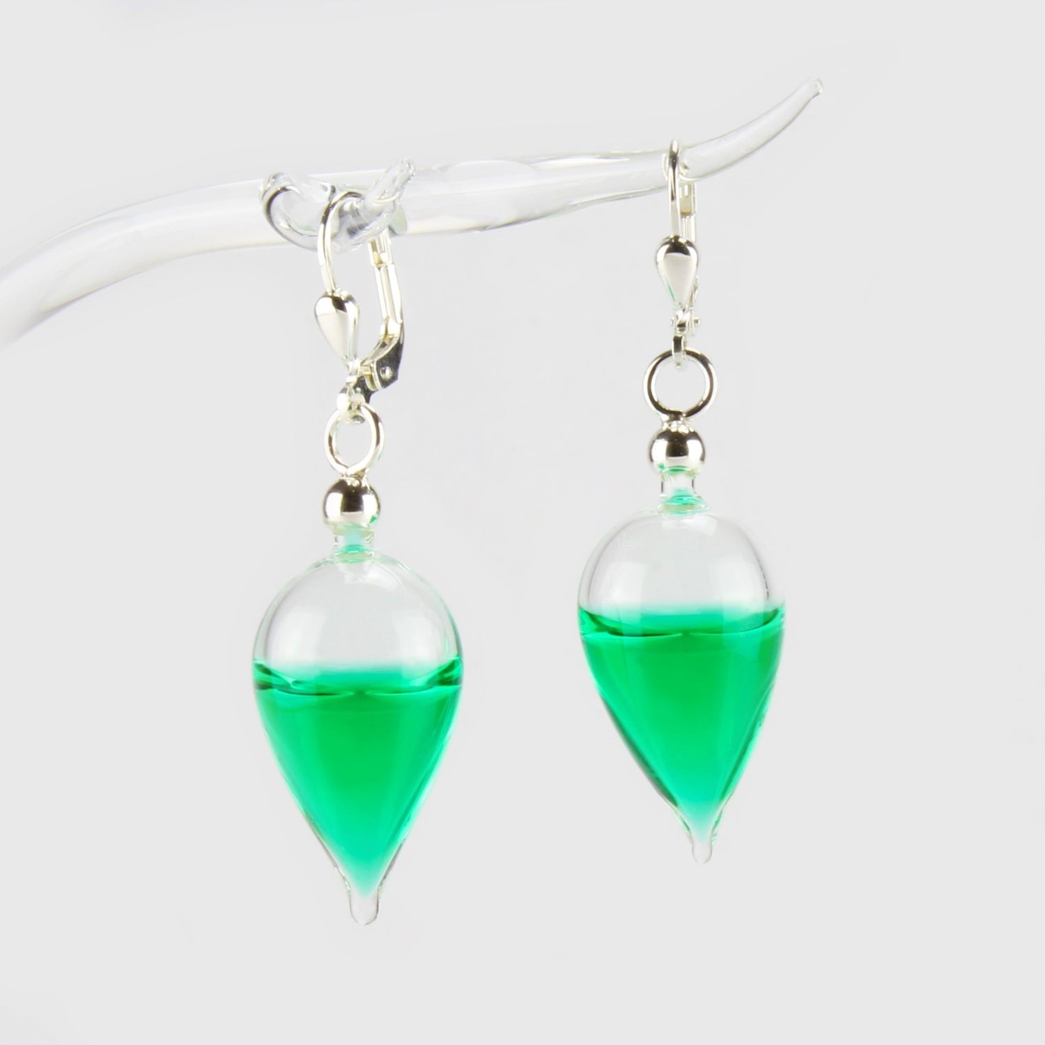 Boucles d'oreilles "water dream" amphore