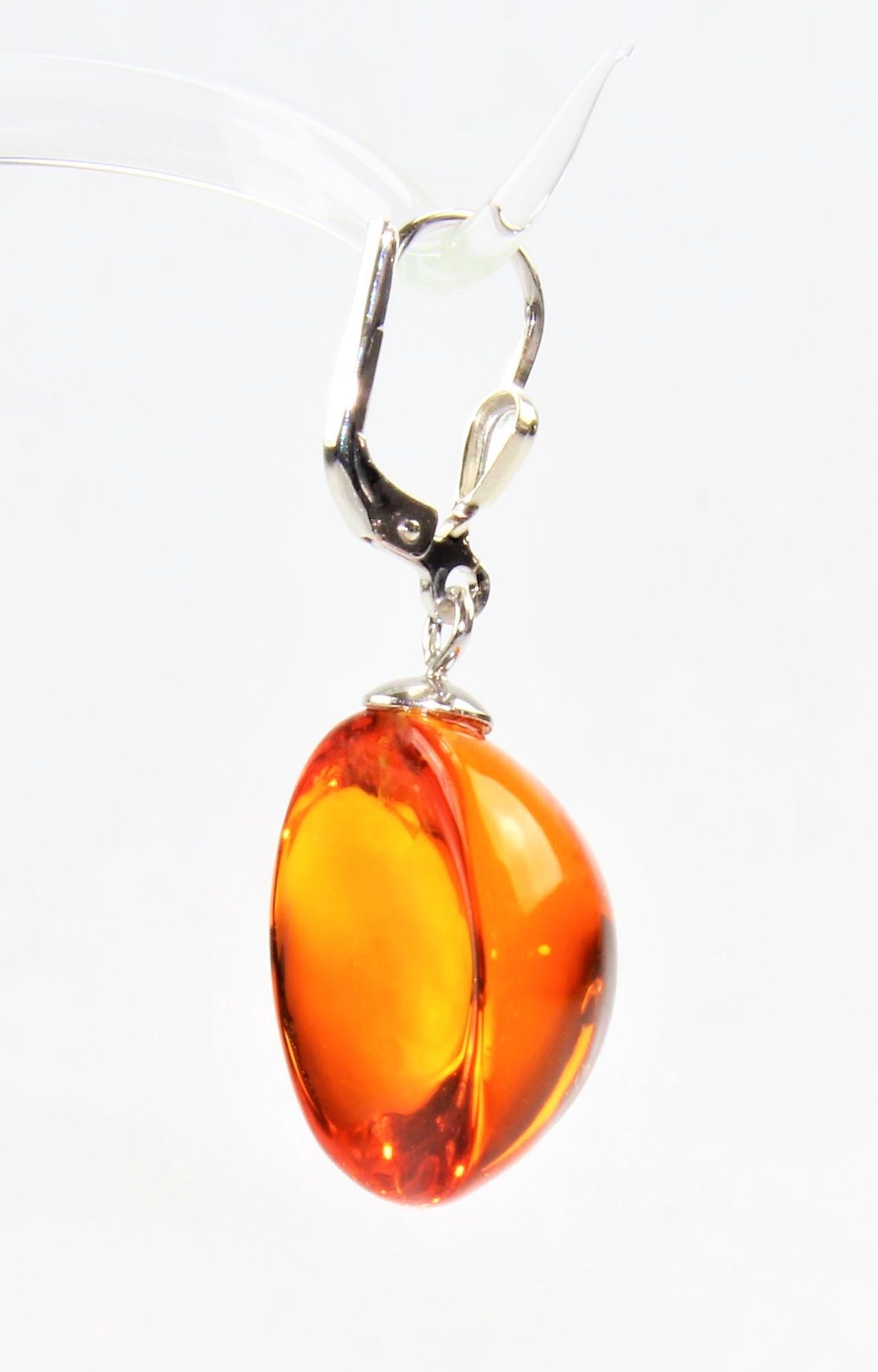 Orecchini pepite giallo-arancio