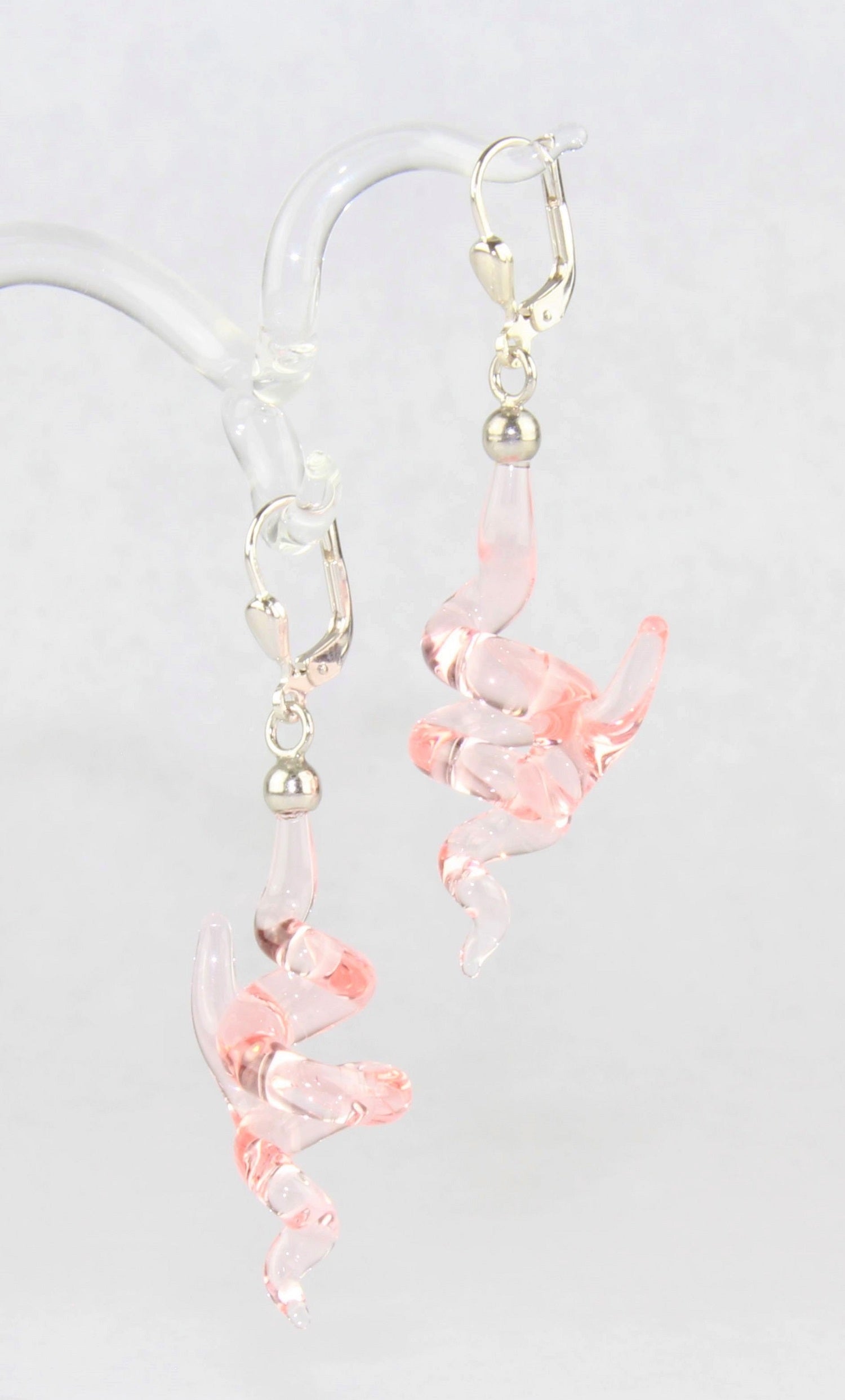 Boucles d'oreilles "Holly" colorées claires , argent 925/000 rhodié