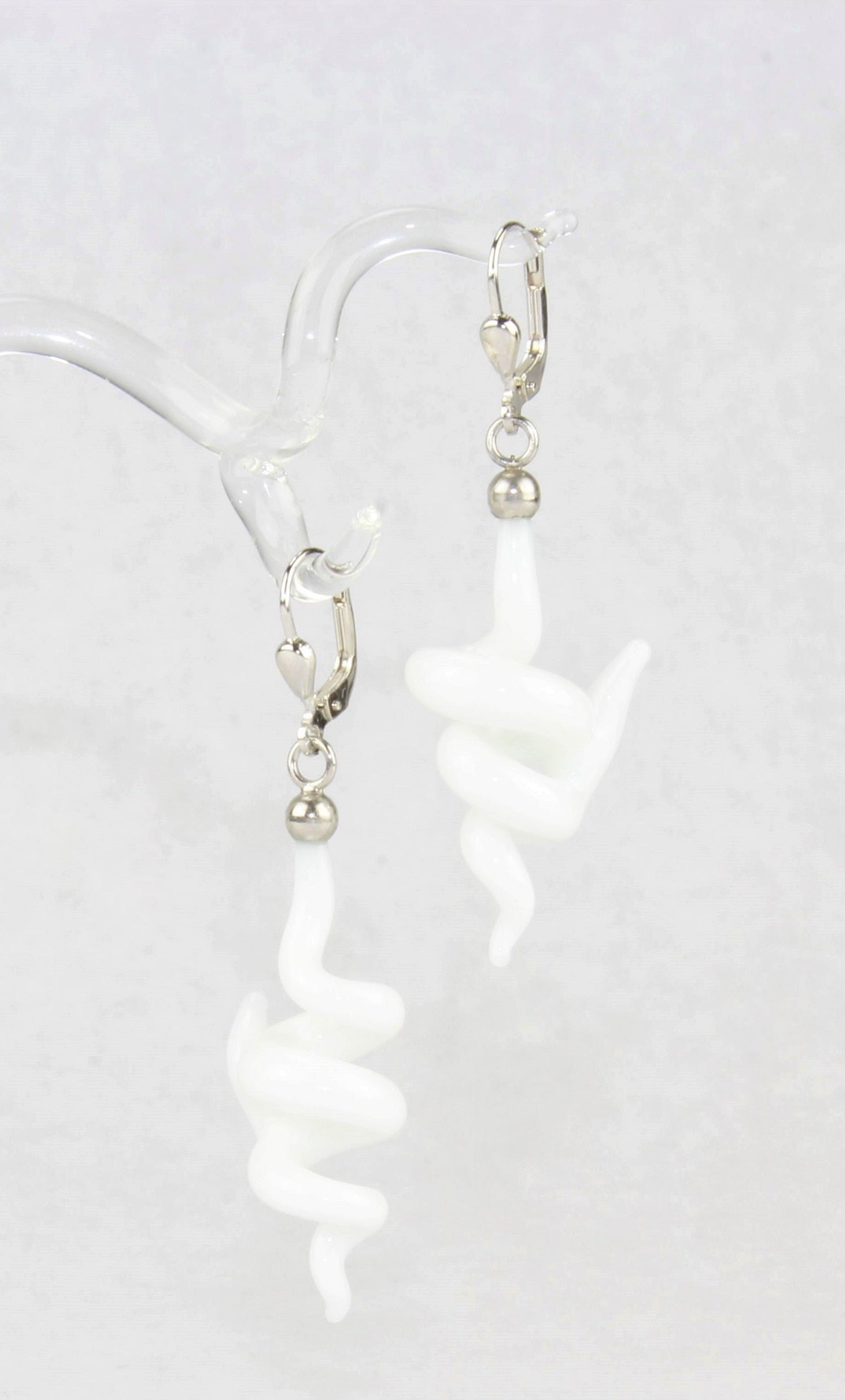 Boucles d'oreilles "Holly" colorées claires , argent 925/000 rhodié