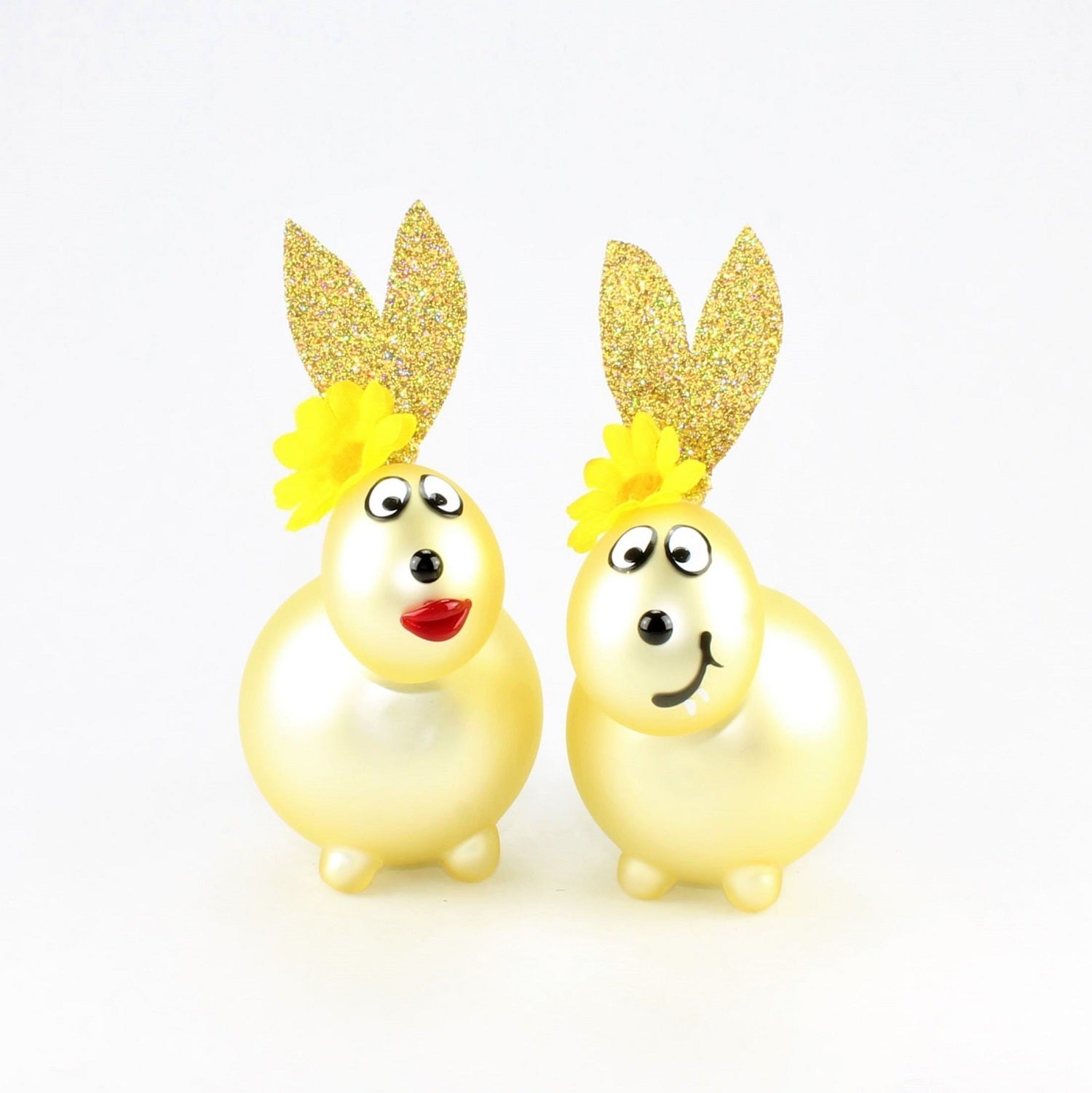 Lapin or clair mat , avec décoration, verre borosilicaté 3.3 Duran