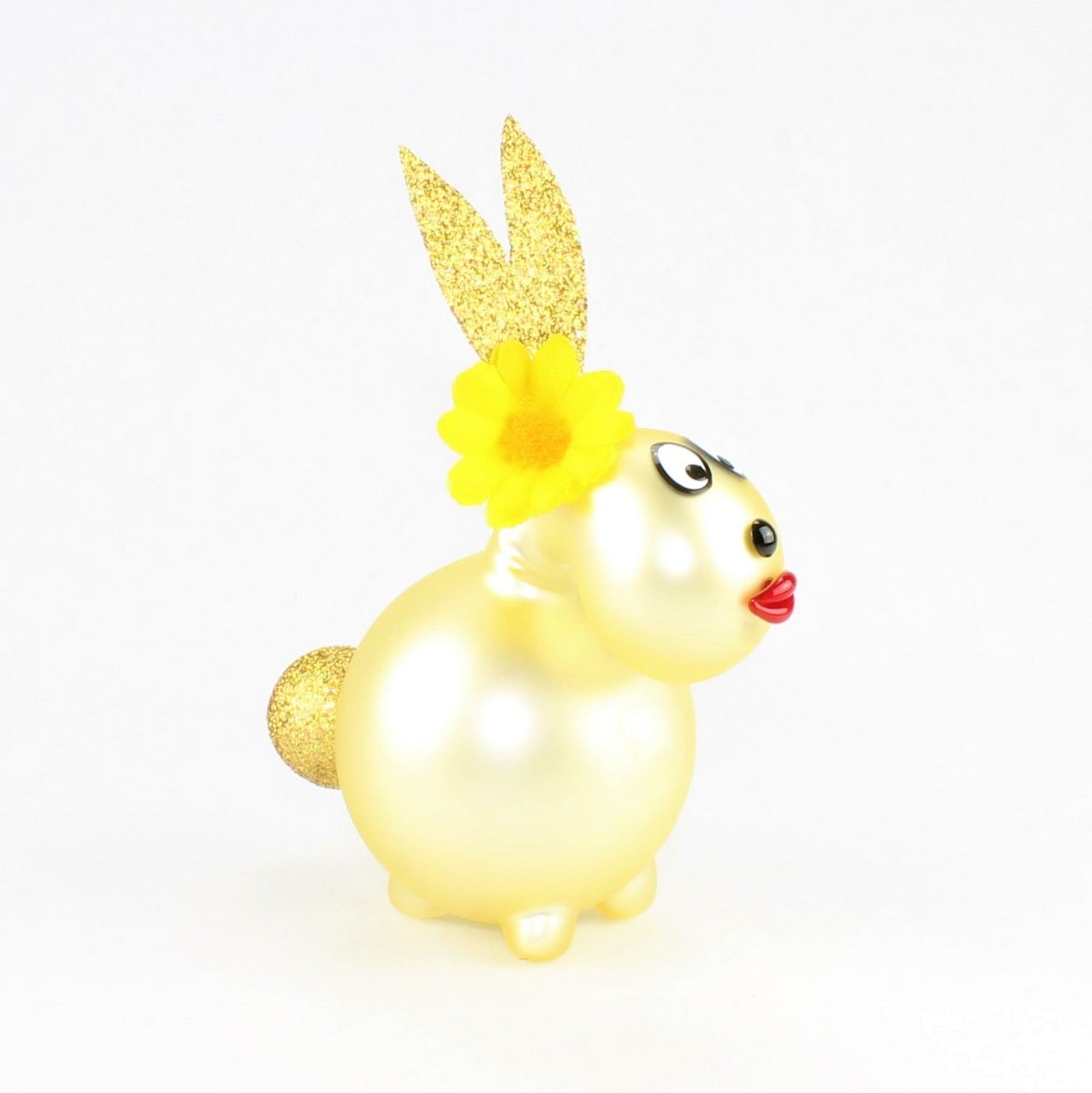 Lapin or clair mat , avec décoration, verre borosilicaté 3.3 Duran