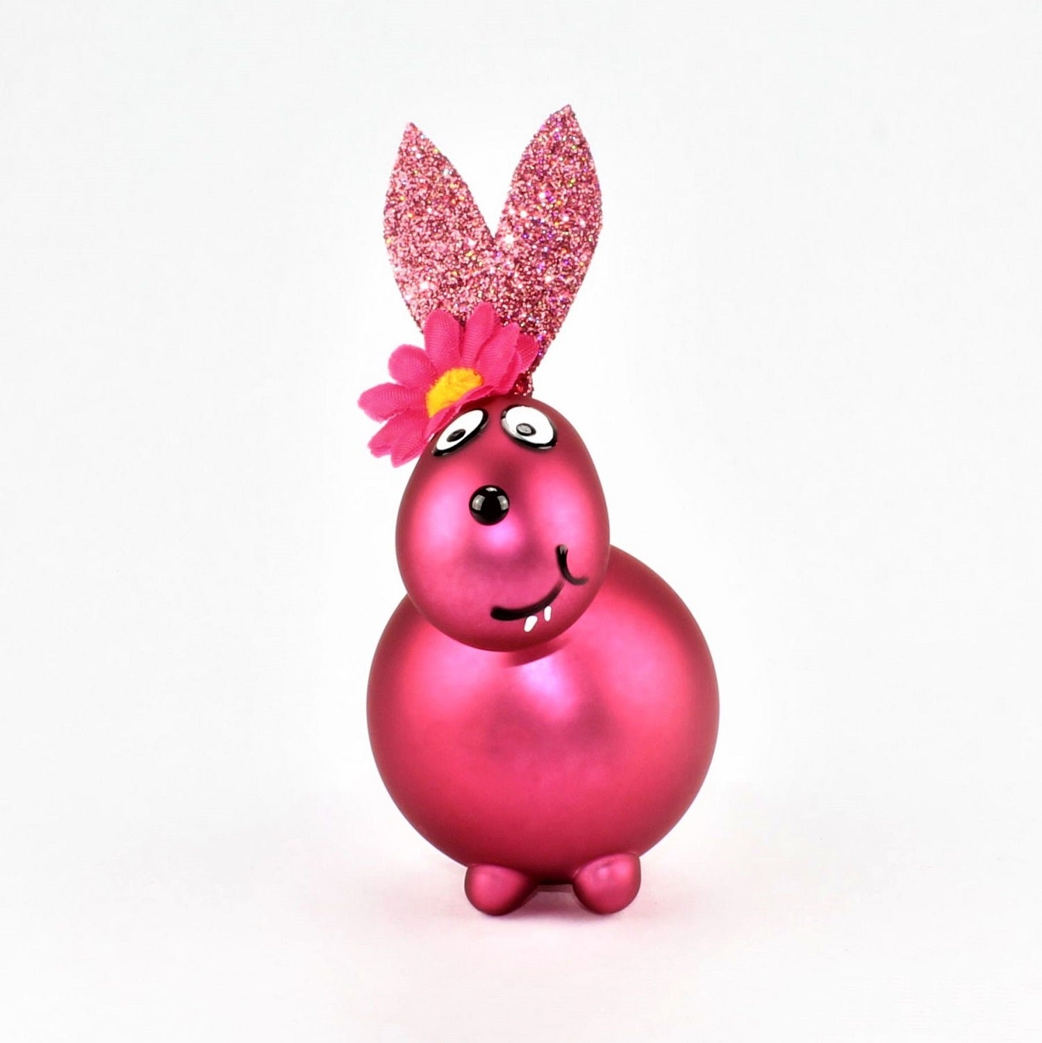 Lapin Baie mat avec et sans bouche à baiser, avec décoration, verre borosilicaté 3.3 Duran