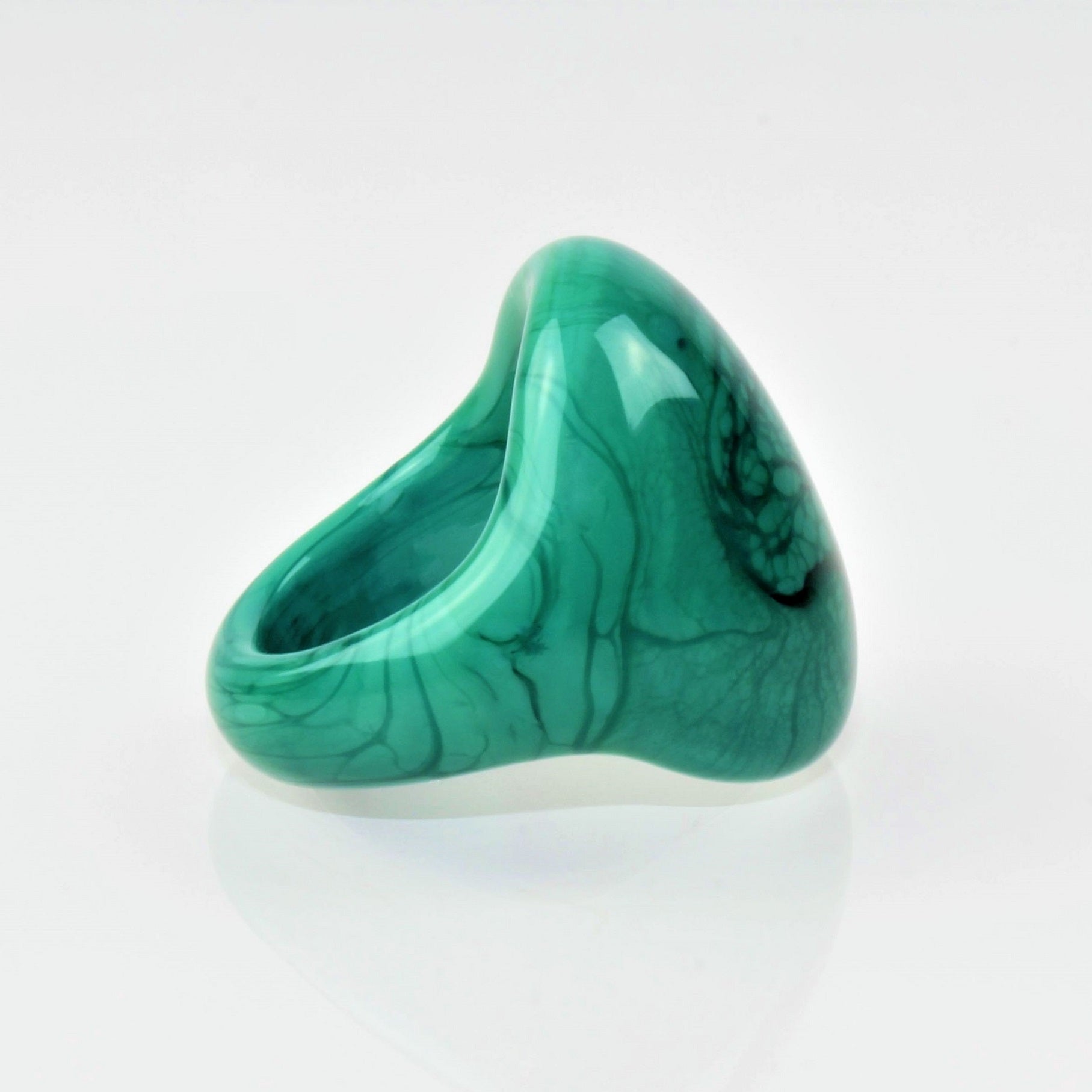 Bague "Madame" turquoise opaque
