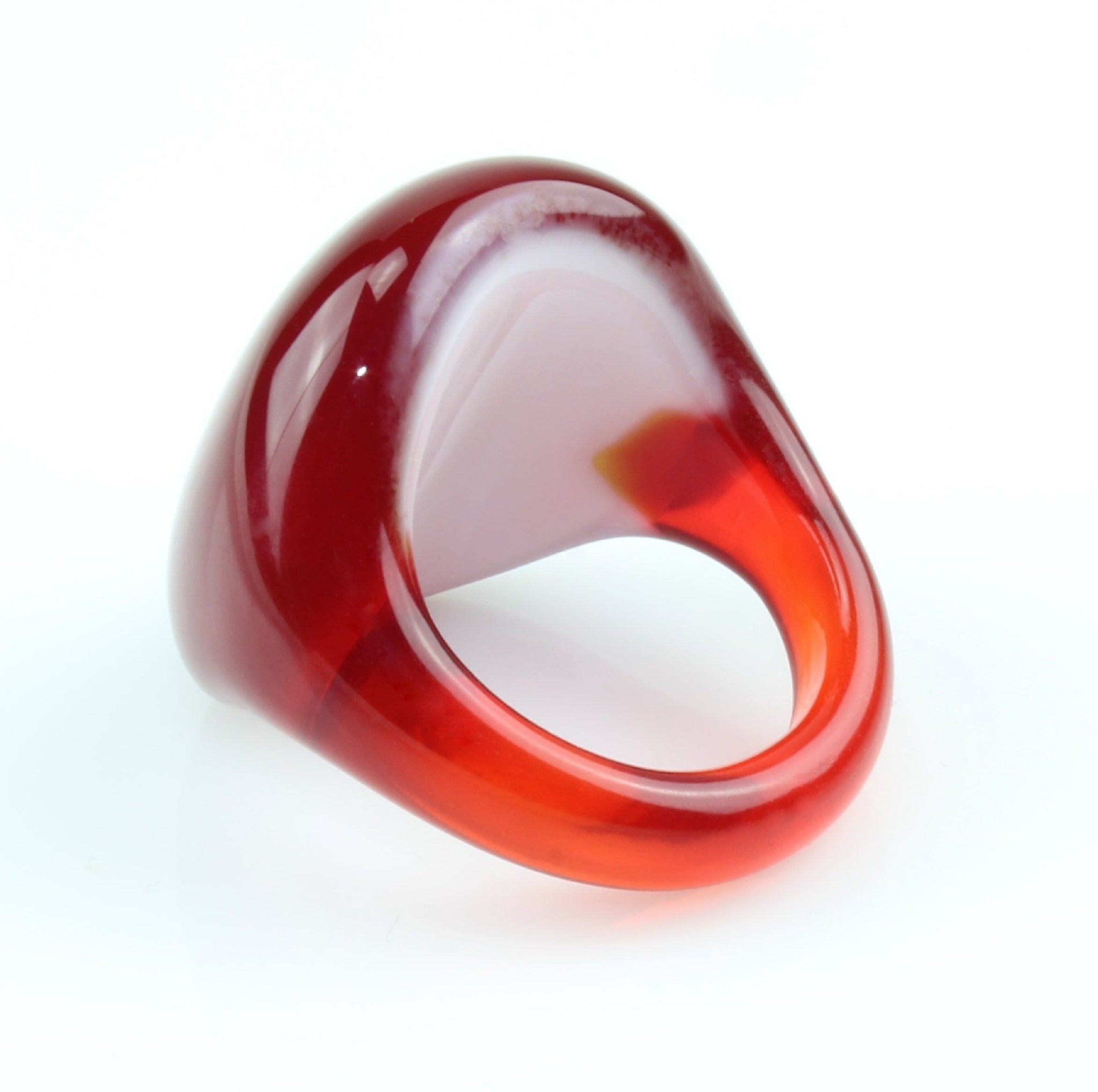 Ring "Madame" Blood Red