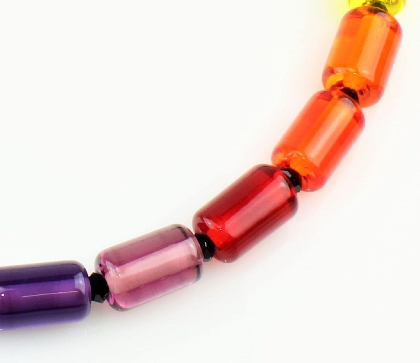 Collier Rondelle Arc-en-ciel